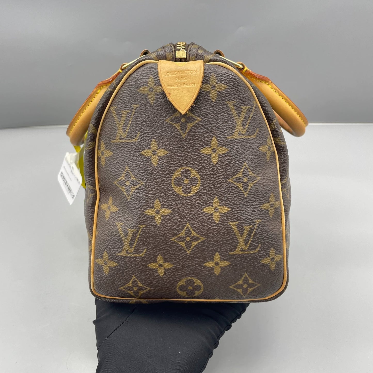 Louis Vuitton - Speedy 25 - Monogram coated canvas with Vachetta leather trim - Brown - (Small)