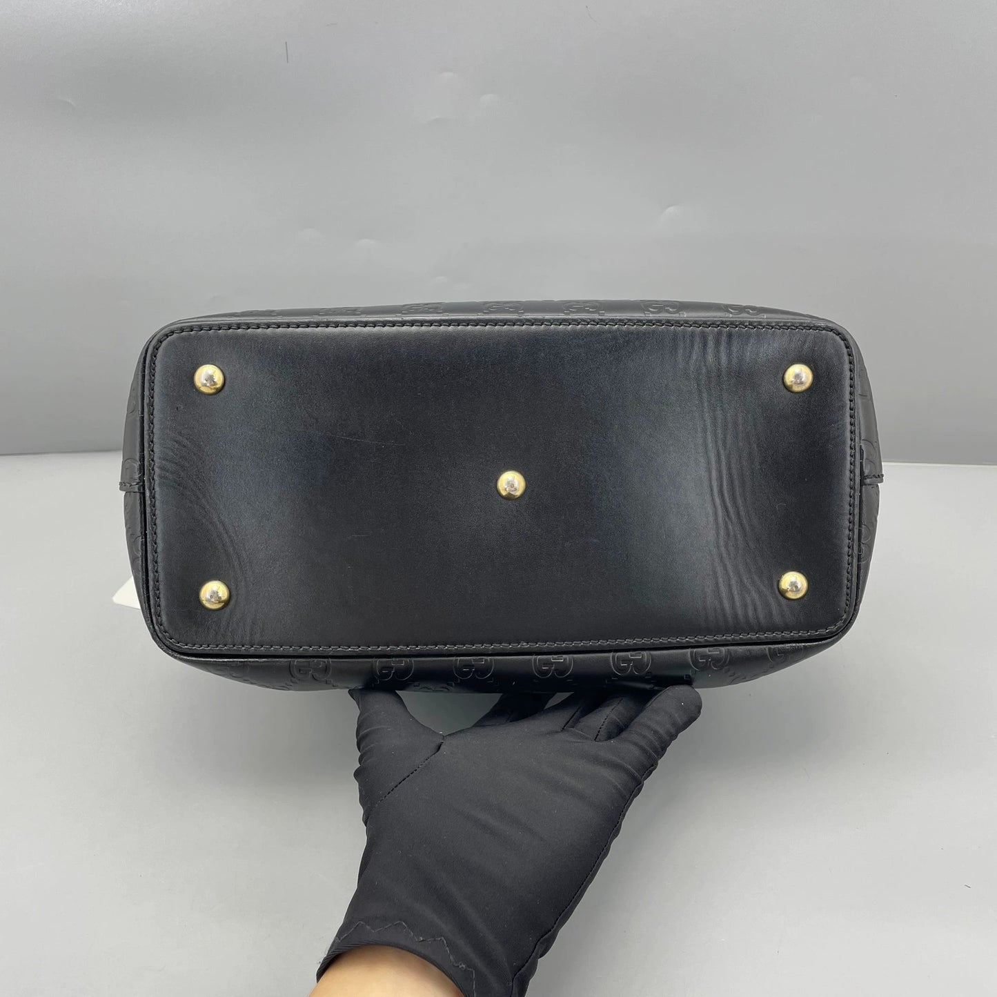 Gucci - Guccissima Leather Tote - Leather - Black - (medium)