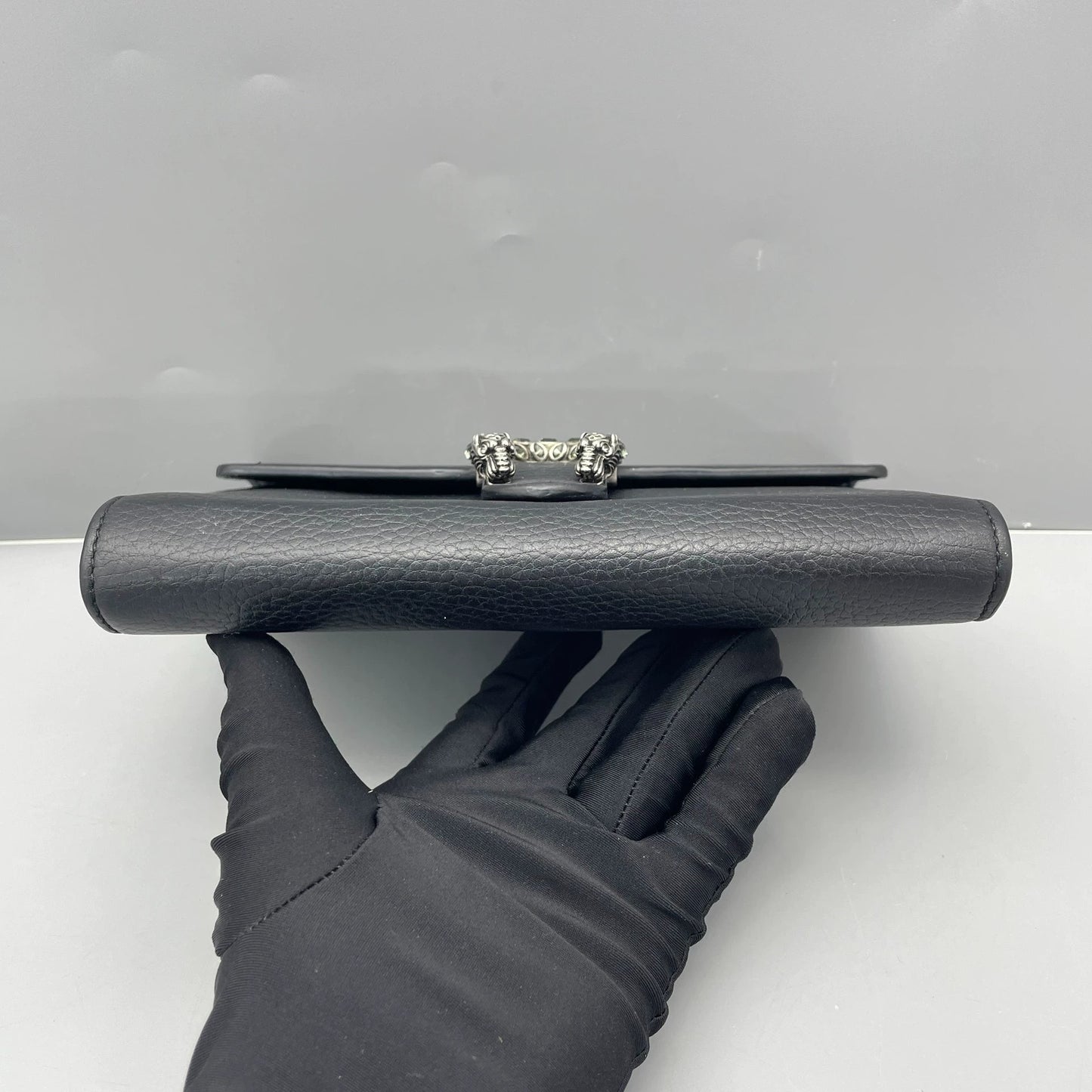 Gucci - Dionysus Wallet on Chain (WOC) - Grained leather - Black - (Small)