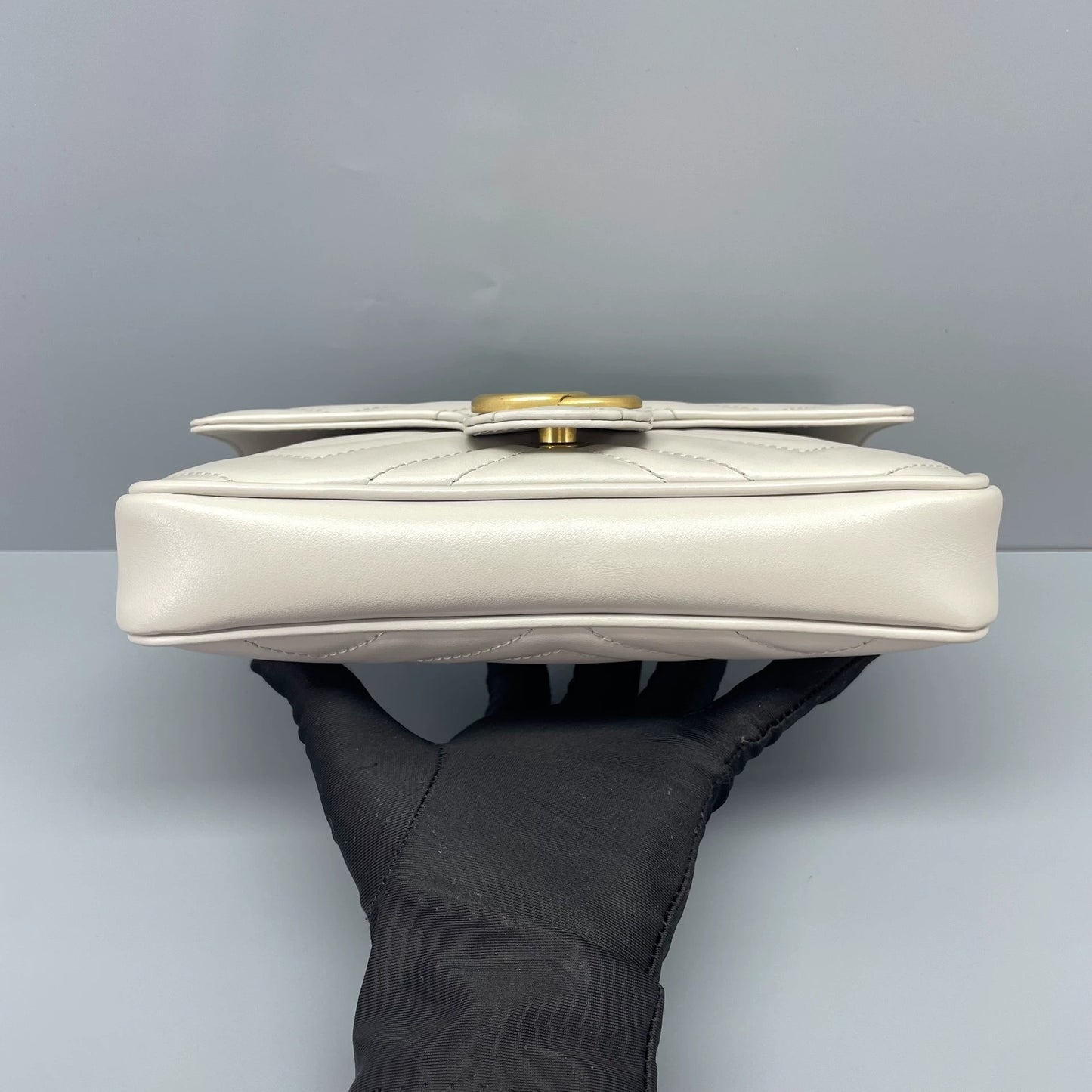 Gucci - GG Marmont - Leather - Beige - (mini)