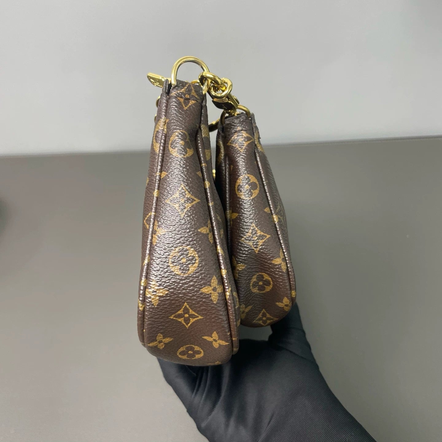 Louis Vuitton - Multi-Pochette Accessoires - Monogram coated canvas with natural cowhide leather trim - Brown - (Medium)