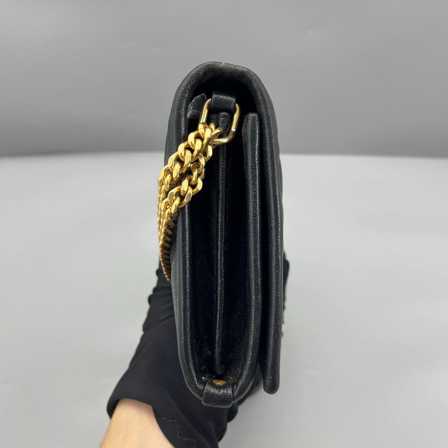 Saint Laurent - Becky - Leather - Black - (Small)
