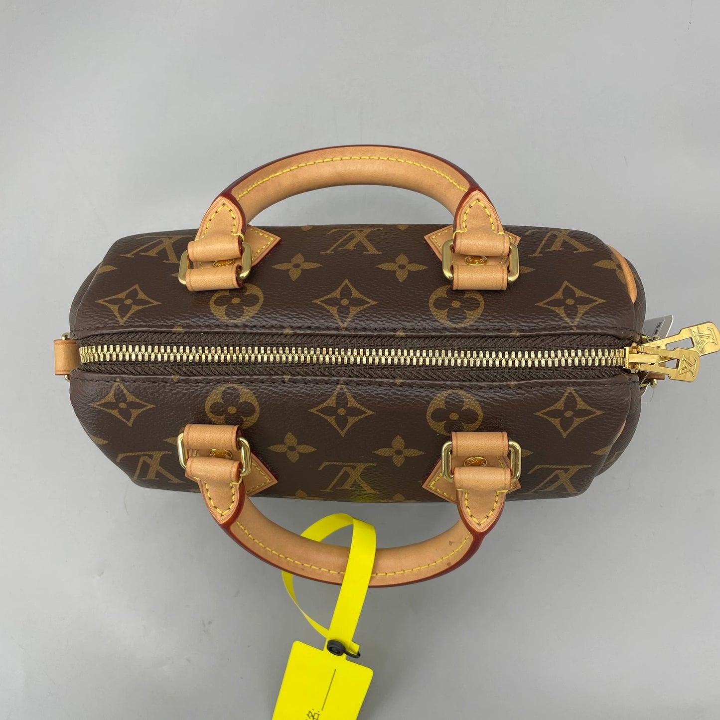 Louis Vuitton - Speedy 20 - Monogram coated canvas with Vachetta leather trim - Brown - (mini)