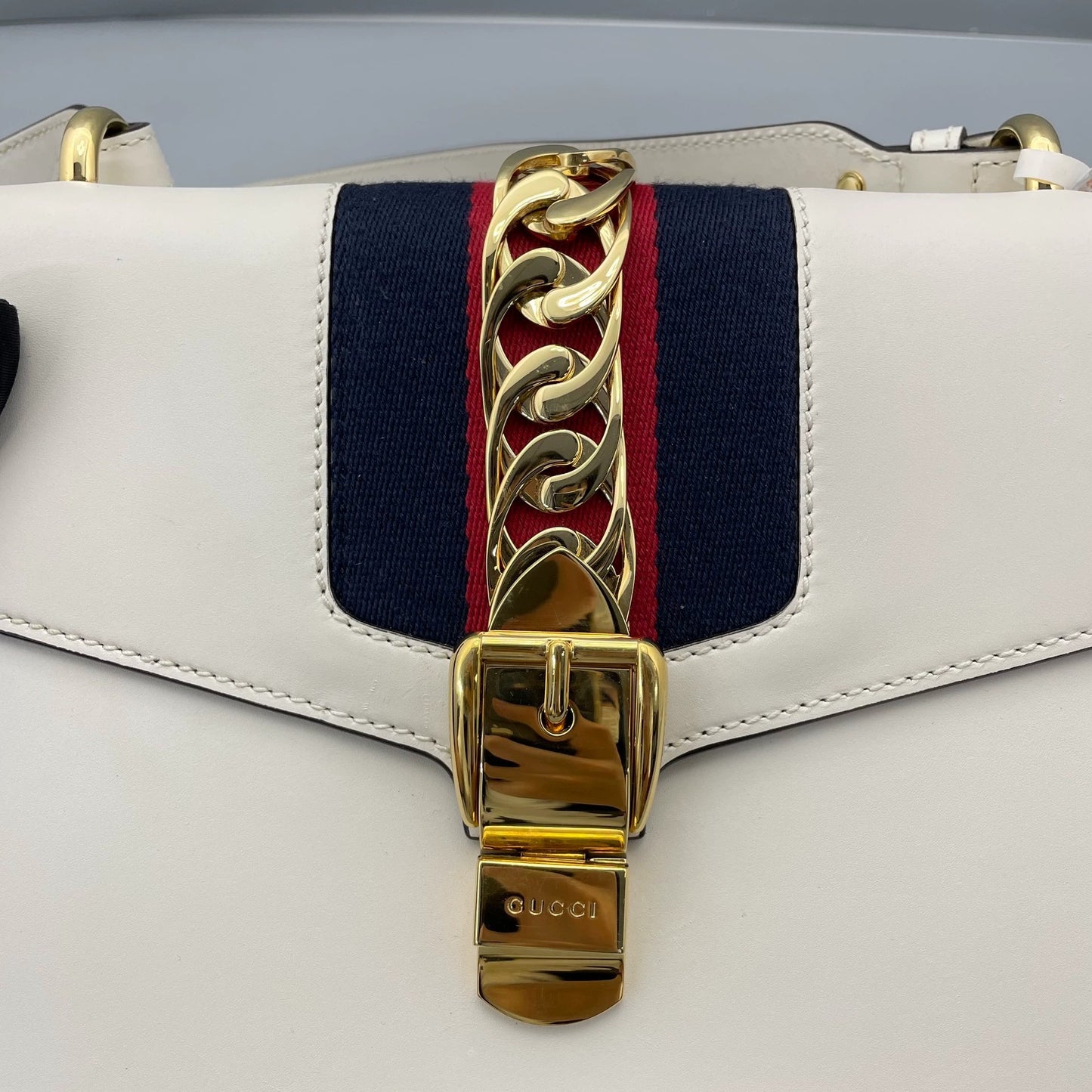 Gucci - Sylvie - Leather - White - (medium)