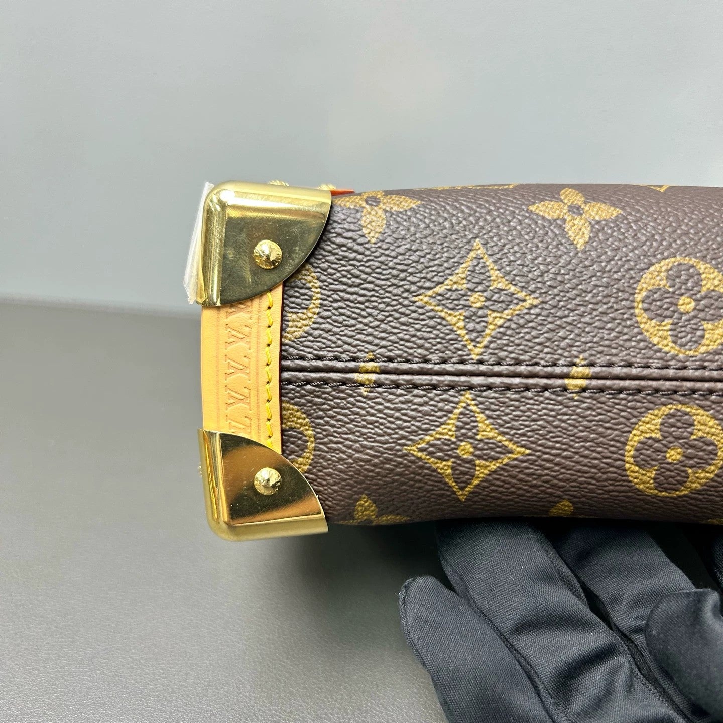 Louis Vuitton - Side Trunk Small - Monogram coated canvas with Vachetta leather trim - Brown - (mini)
