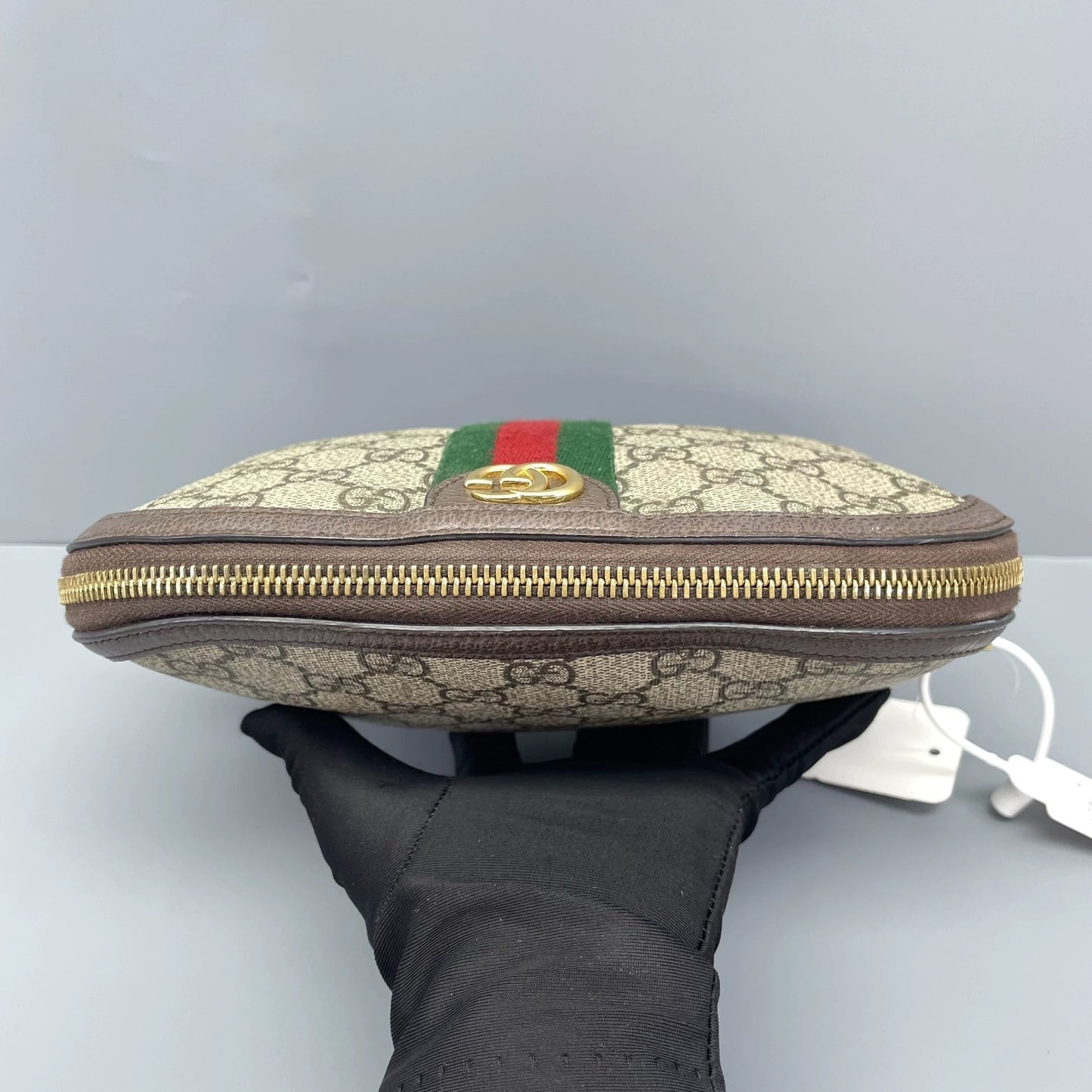 Gucci - Ophidia Clutch - Coated canvas - Brown - (mini)