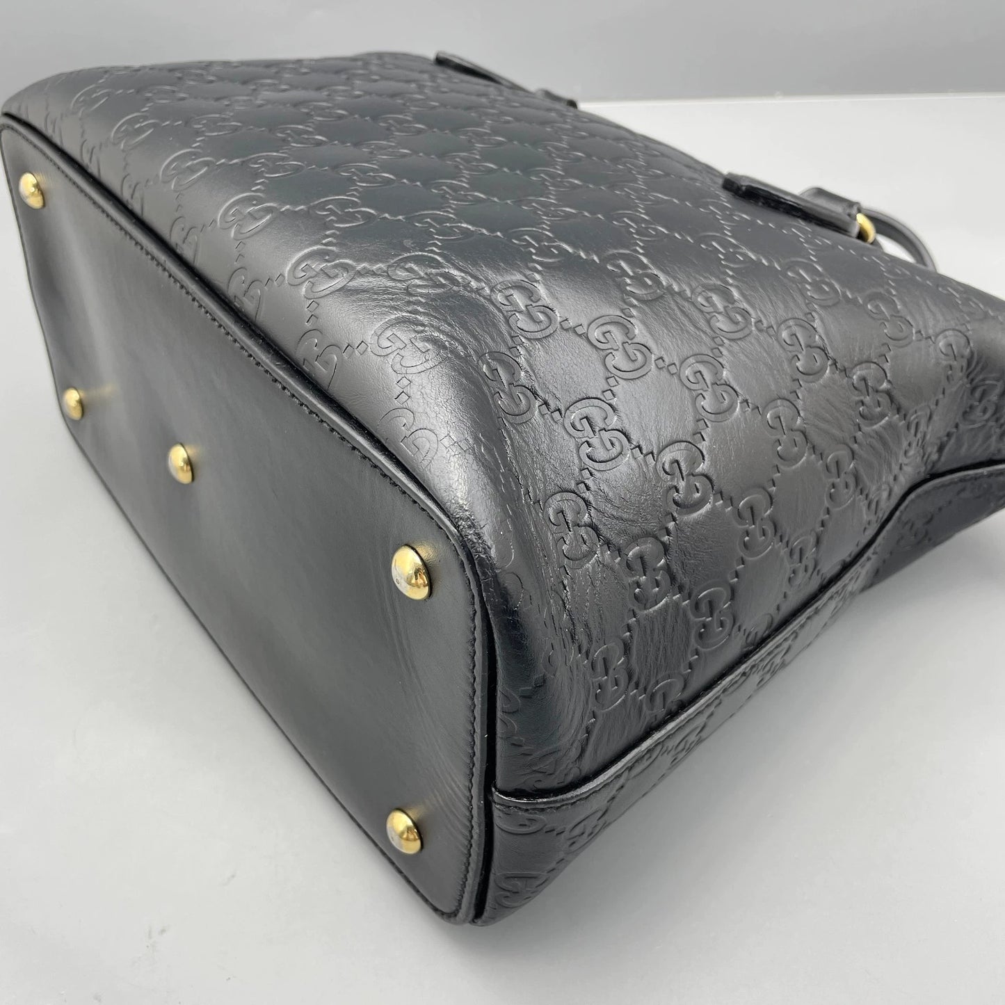 Gucci - Guccissima Leather Tote - Leather - Black - (medium)