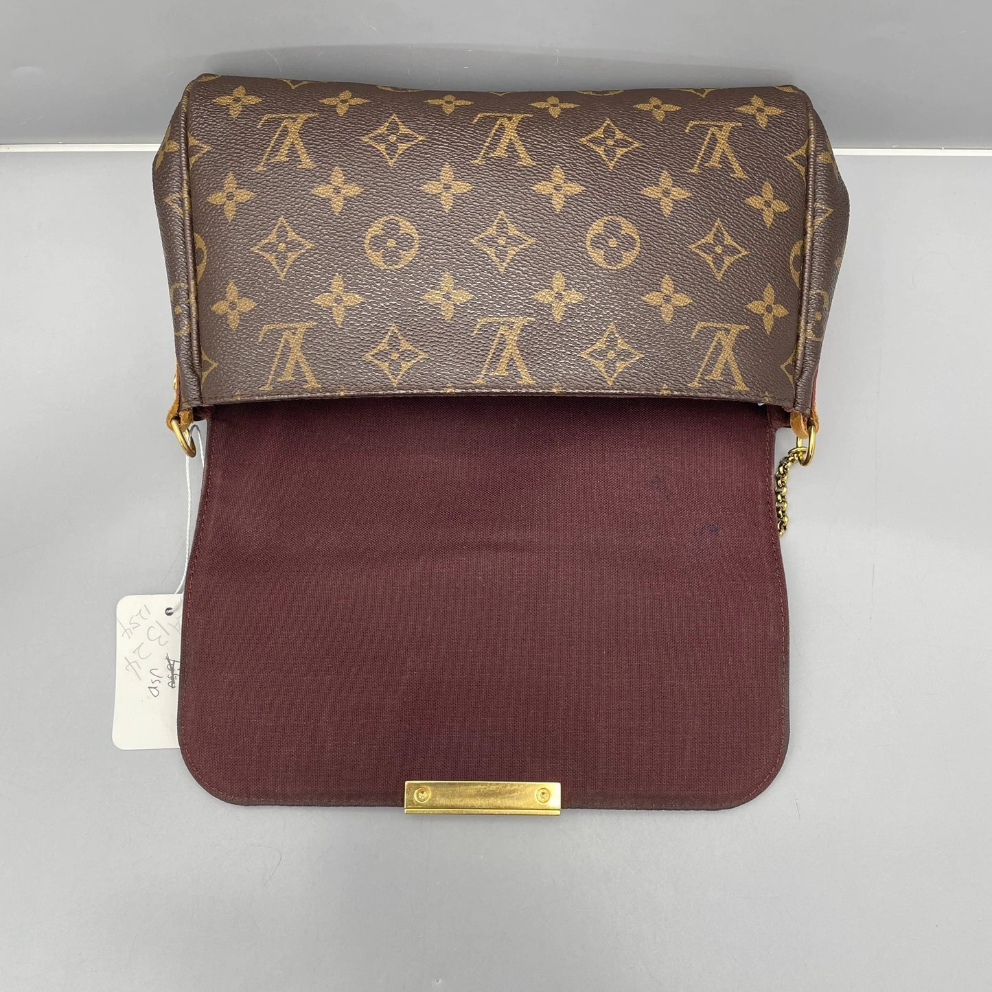 Louis Vuitton - Favorite MM - Monogram Canvas and natural cowhide leather - Brown - (Medium)