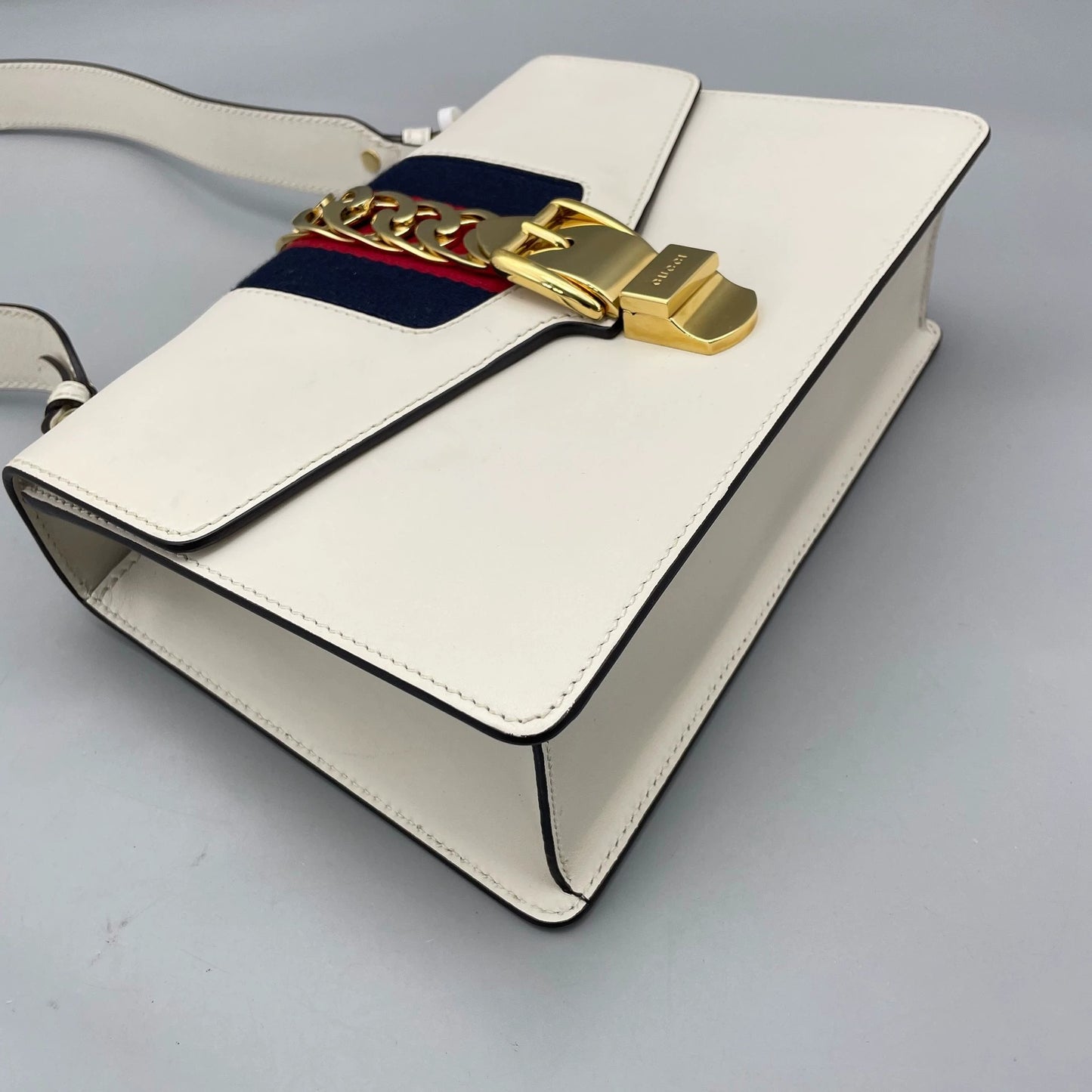 Gucci - Sylvie - Leather - White - (medium)