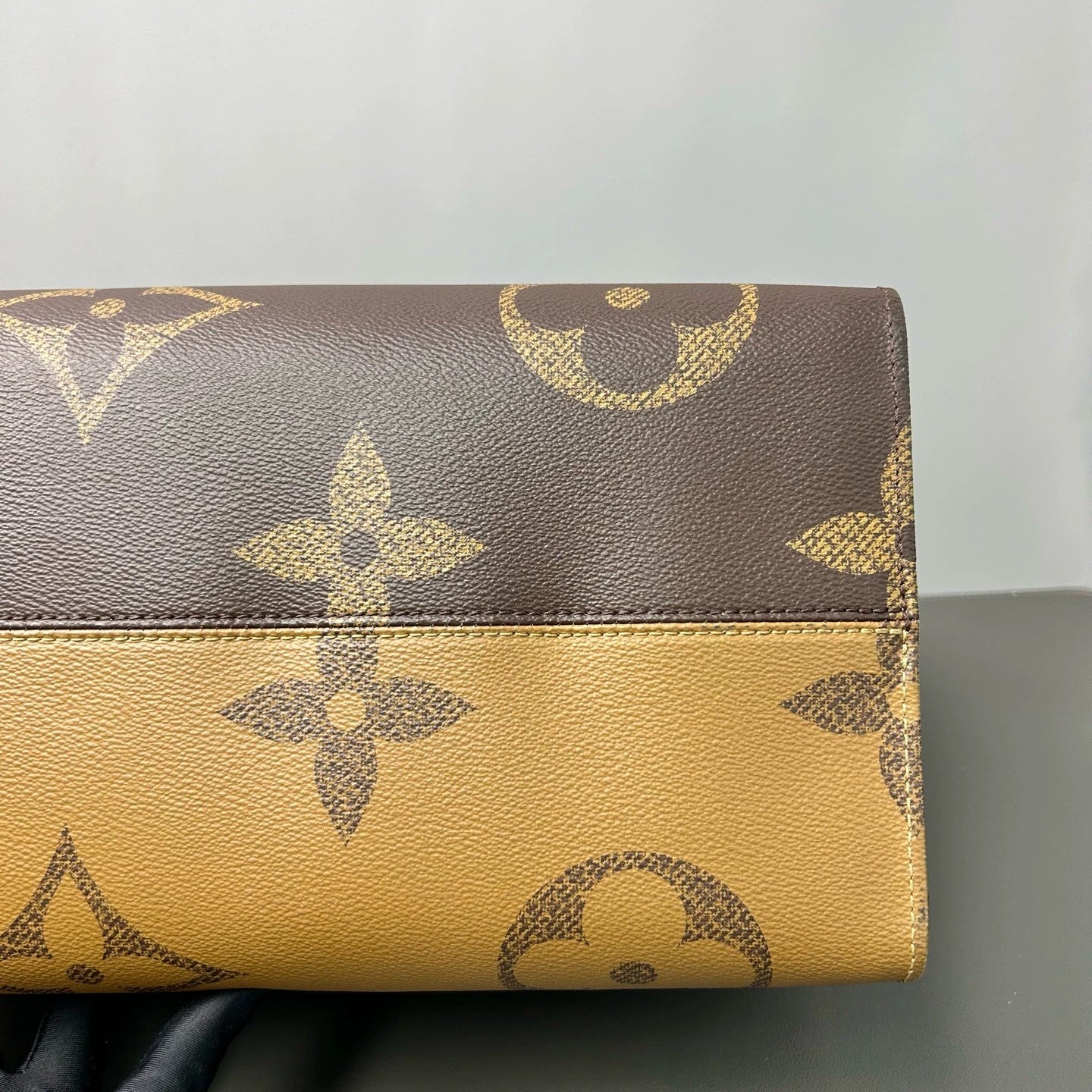 Louis Vuitton - Onthego GM - Monogram Giant canvas with leather trim - Brown - (large)