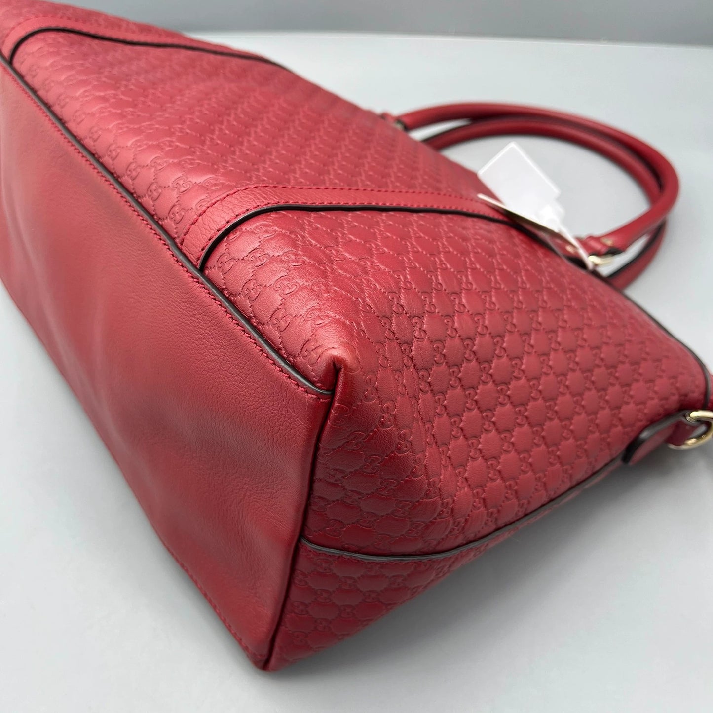 Gucci - Microguccissima Dome Handbag (餃子包) - Leather - Red - (medium)