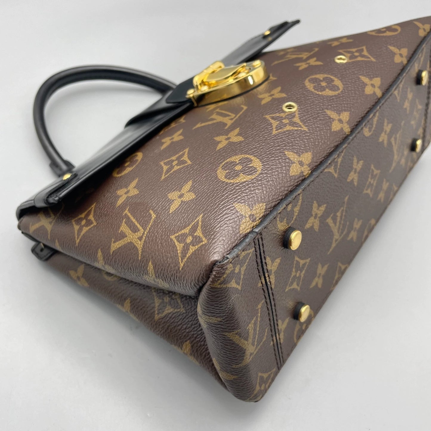 Louis Vuitton - One Handle - Monogram canvas, Leather - Brown, Black - (medium)
