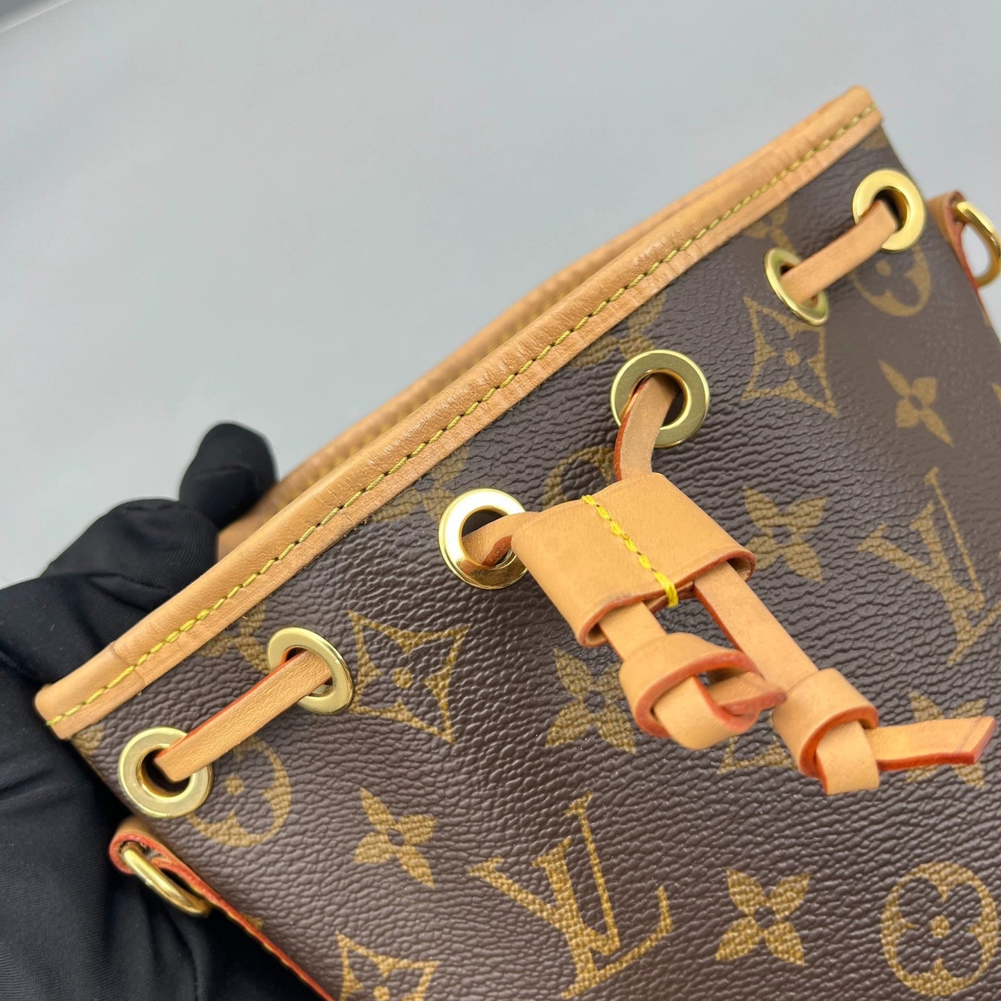 Louis Vuitton - Nano Noé - Monogram coated canvas and Vachetta leather - Brown - (Mini)