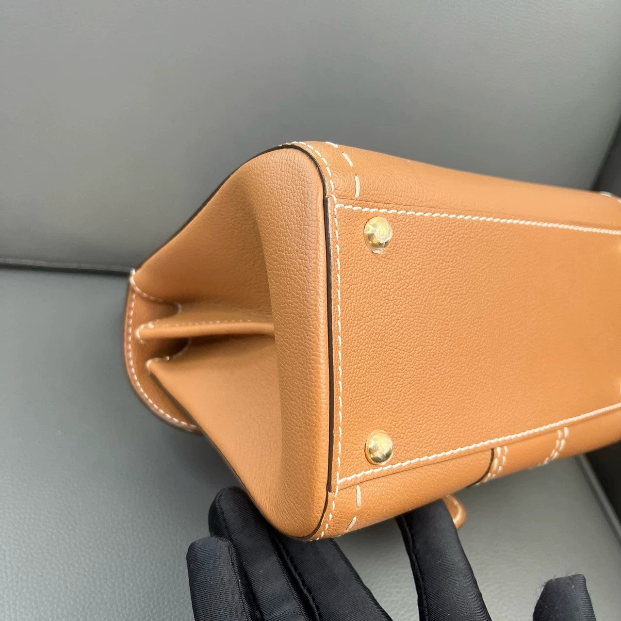 Delvaux - Brillant - Leather - Camel - (mini)