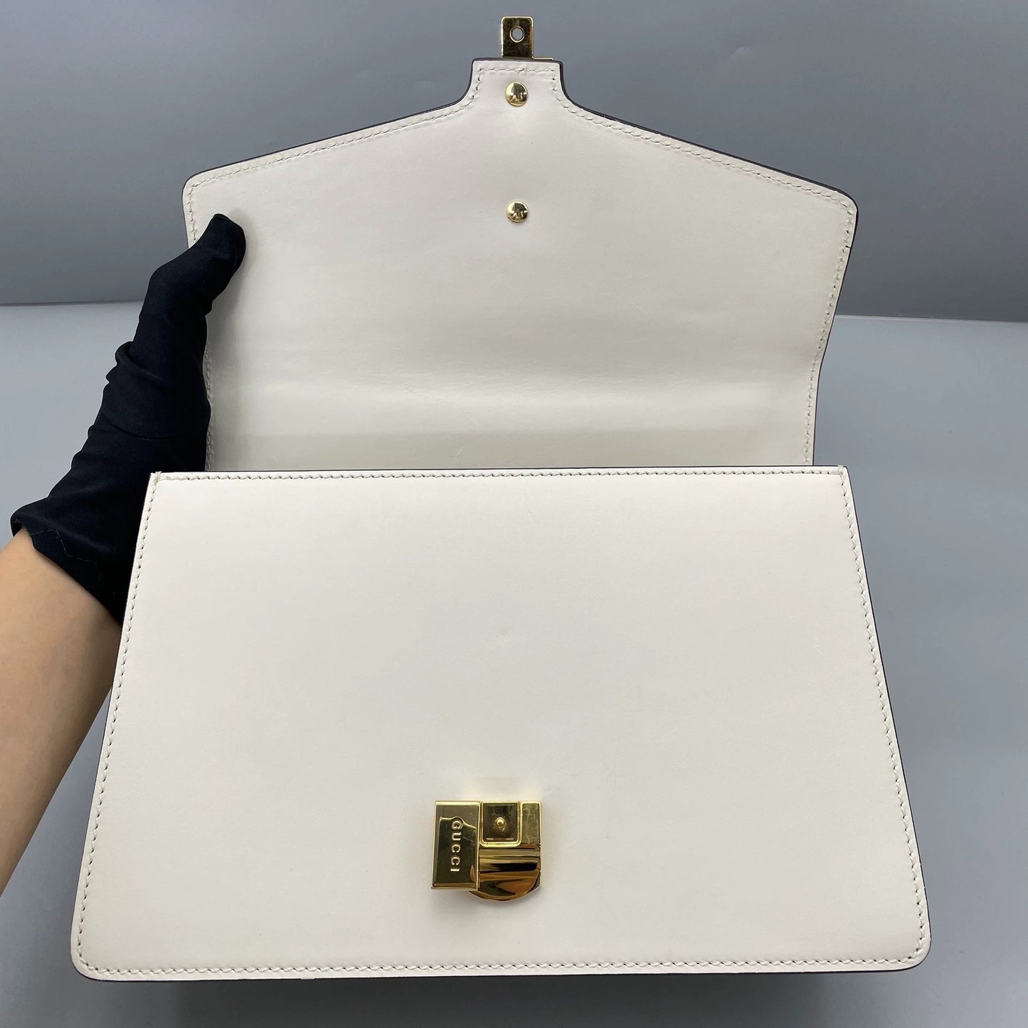Gucci - Sylvie - Leather - White - (medium)