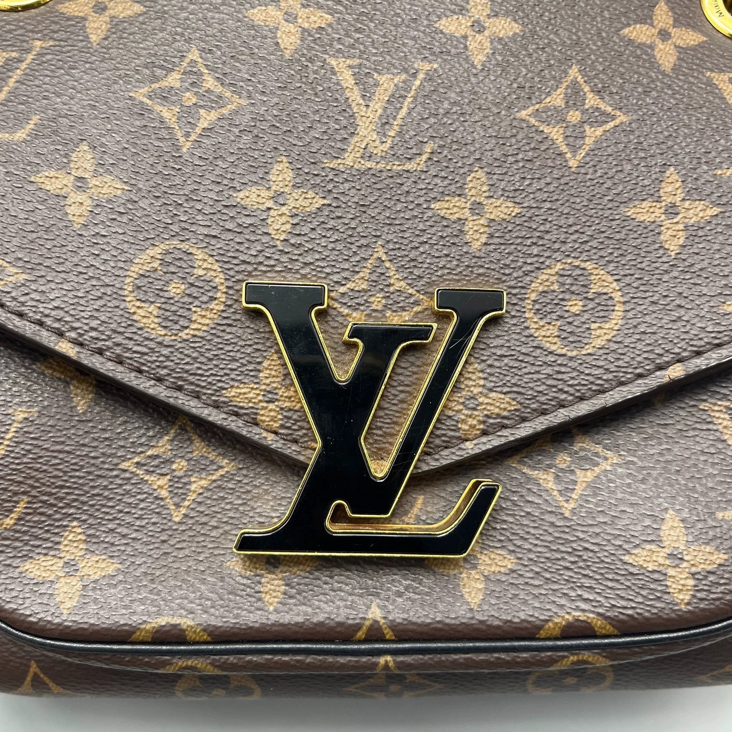 Louis Vuitton - Passy - Monogram coated canvas with leather trim - Brown - (Small)