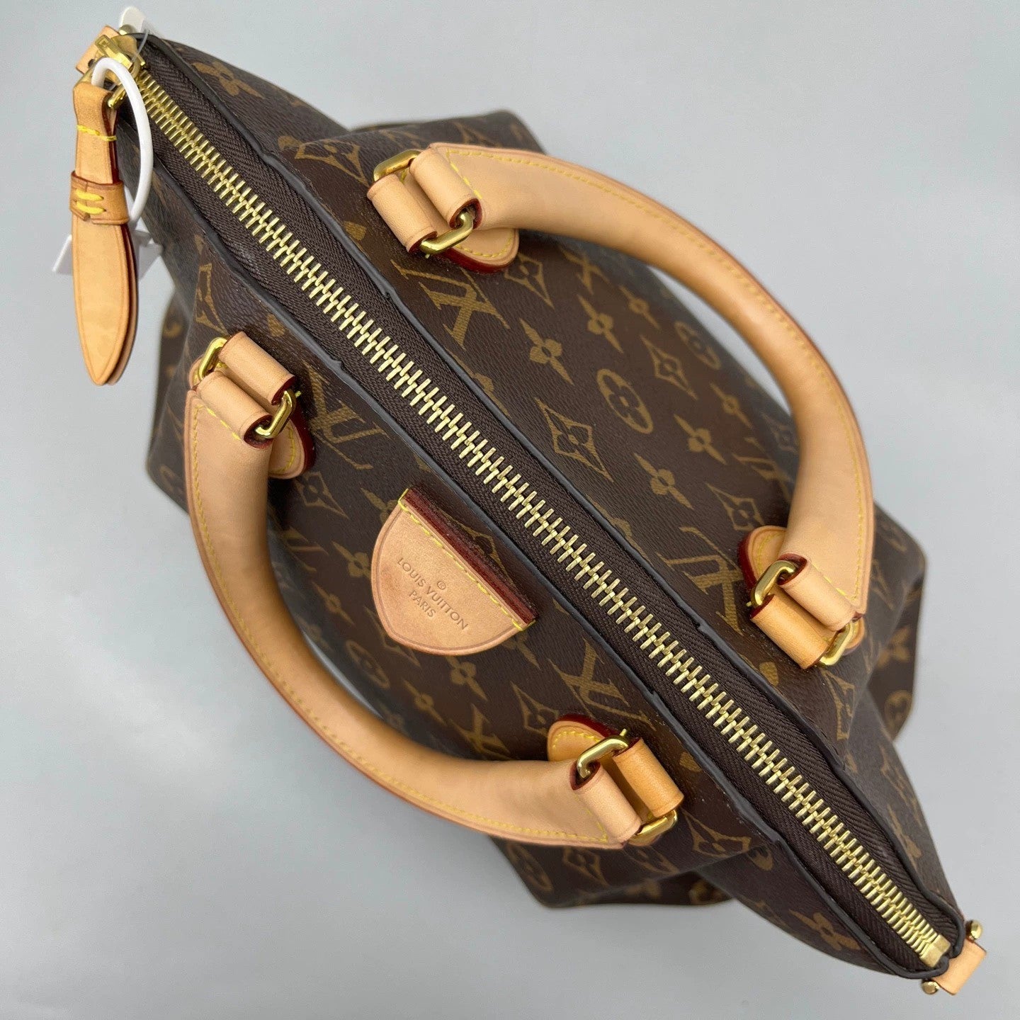 Louis Vuitton - Dumpling Bag - Monogram coated canvas with Vachetta leather trim - Brown - (Small)