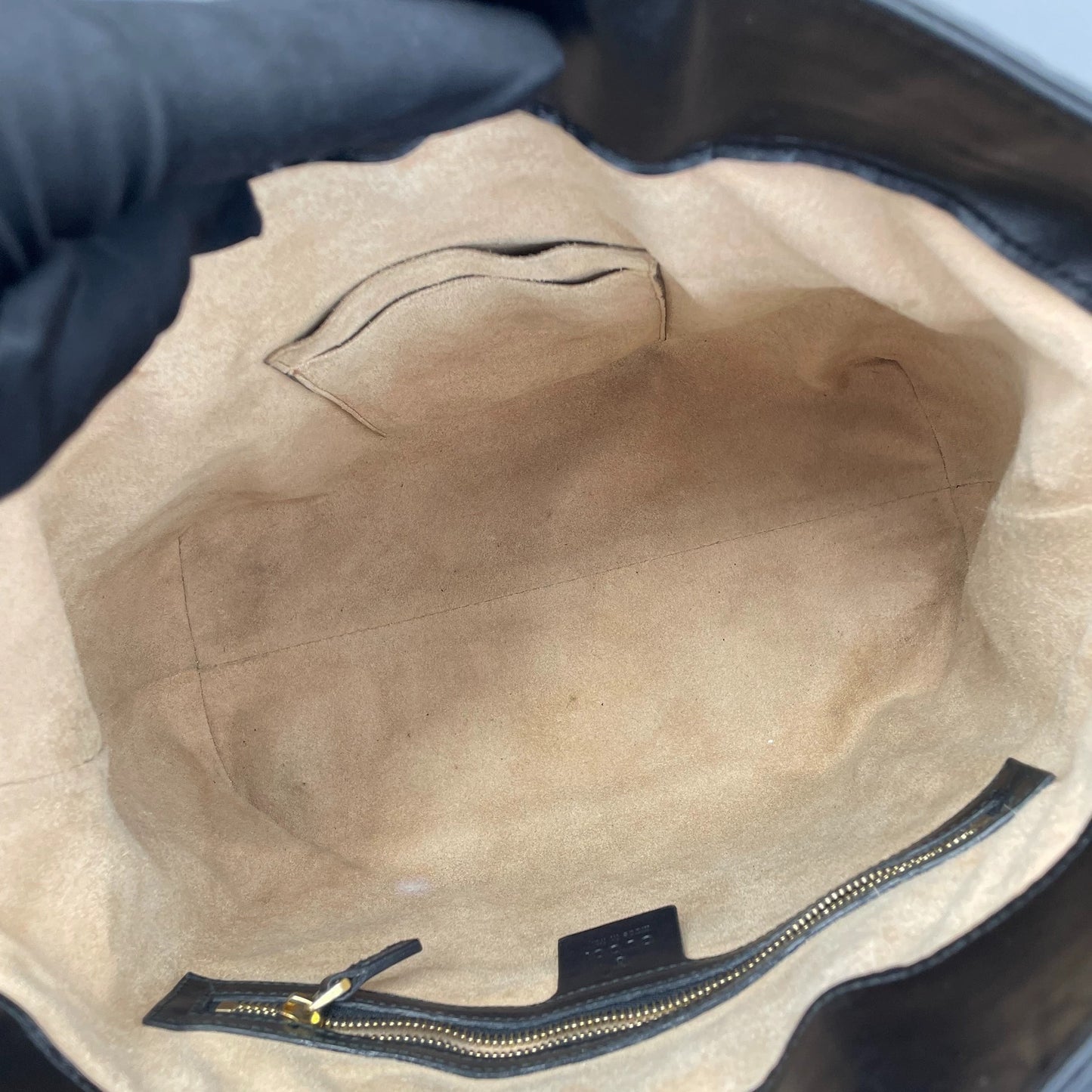 Gucci - Guccissima Leather Tote - Leather - Black - (medium)