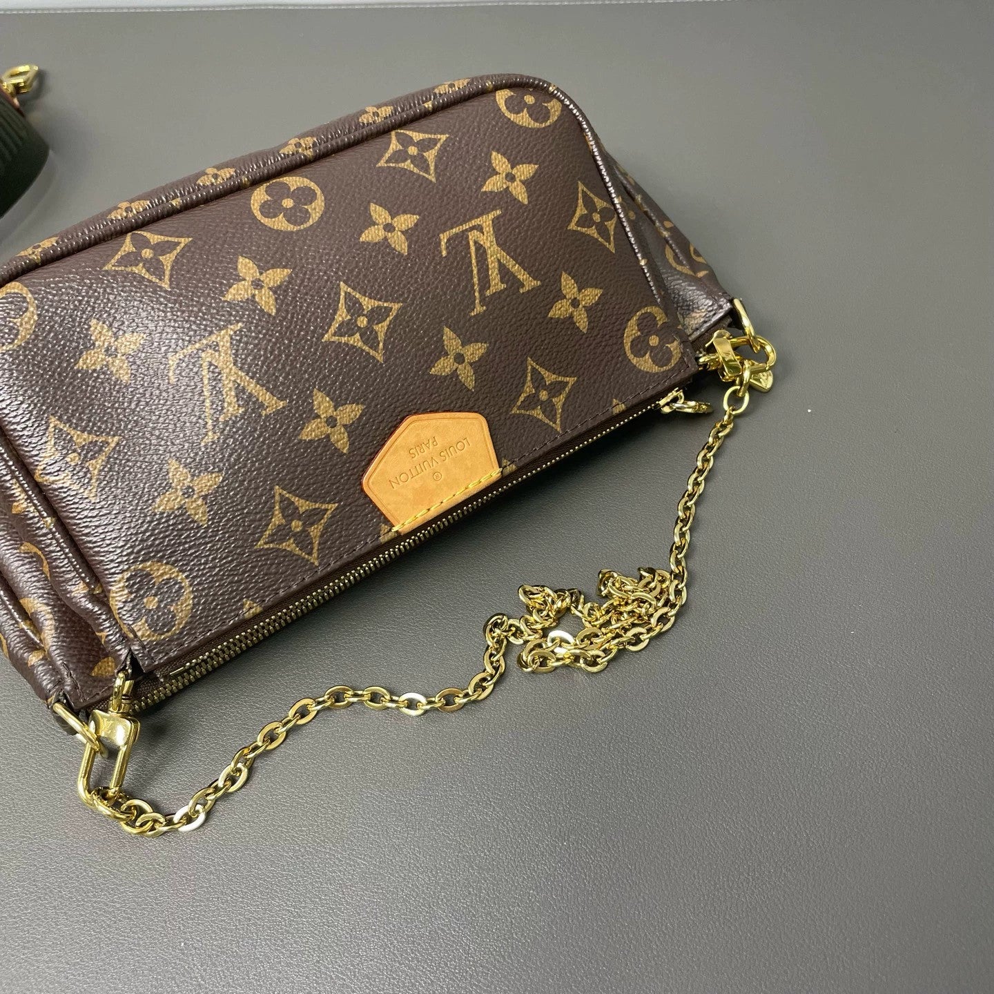 Louis Vuitton - Multi-Pochette Accessoires - Monogram coated canvas with natural cowhide leather trim - Brown - (Medium)