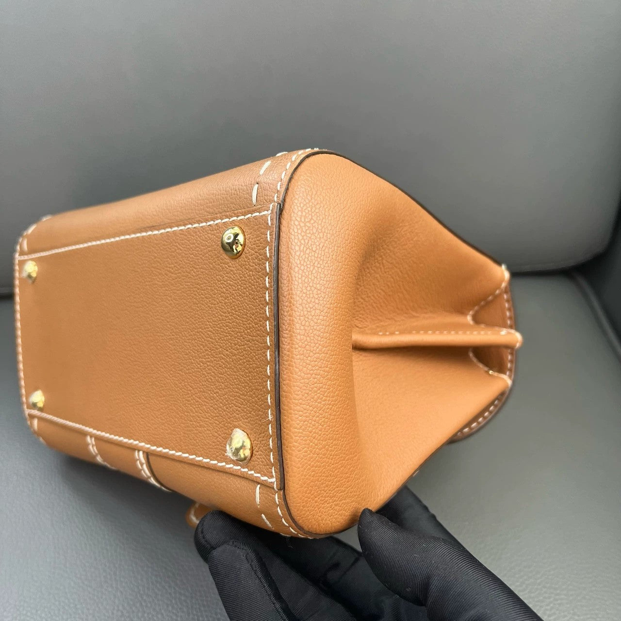 Delvaux - Brillant - Leather - Camel - (mini)