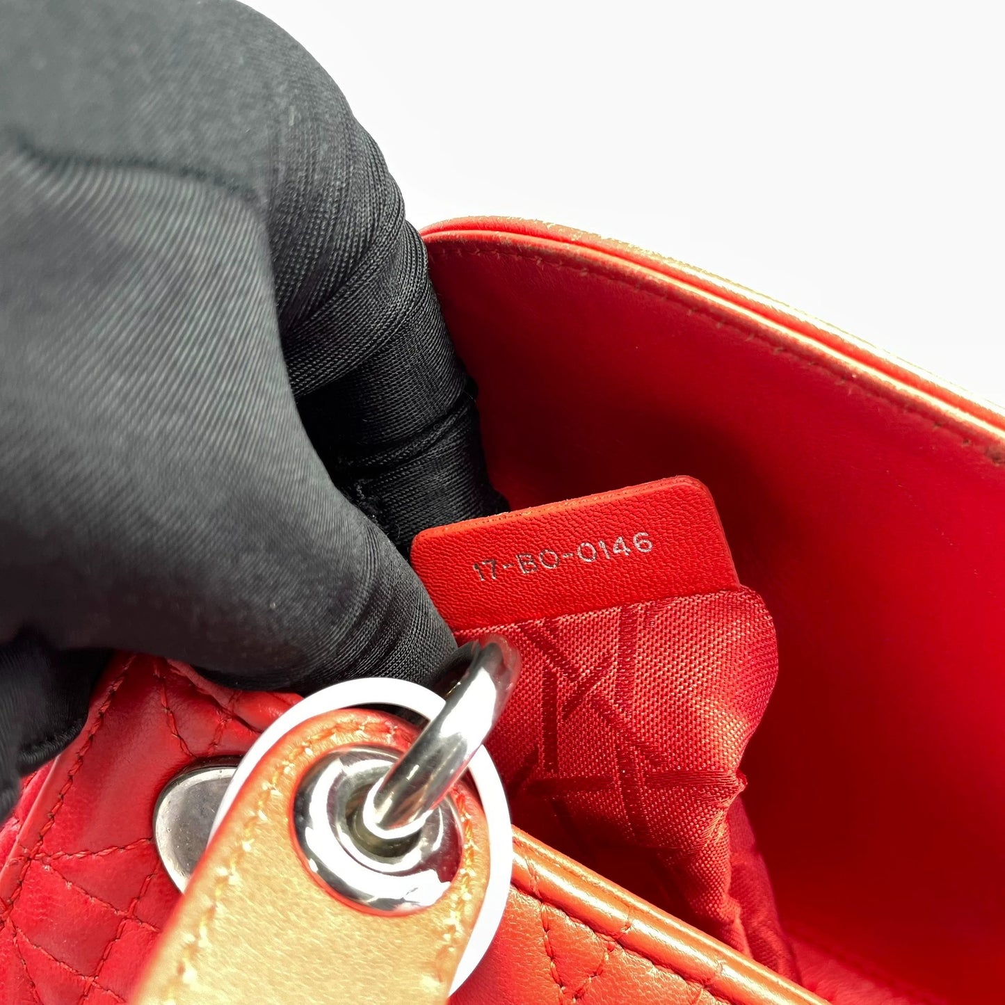 Dior - Lady Dior Mini - Leather - Red - (mini)