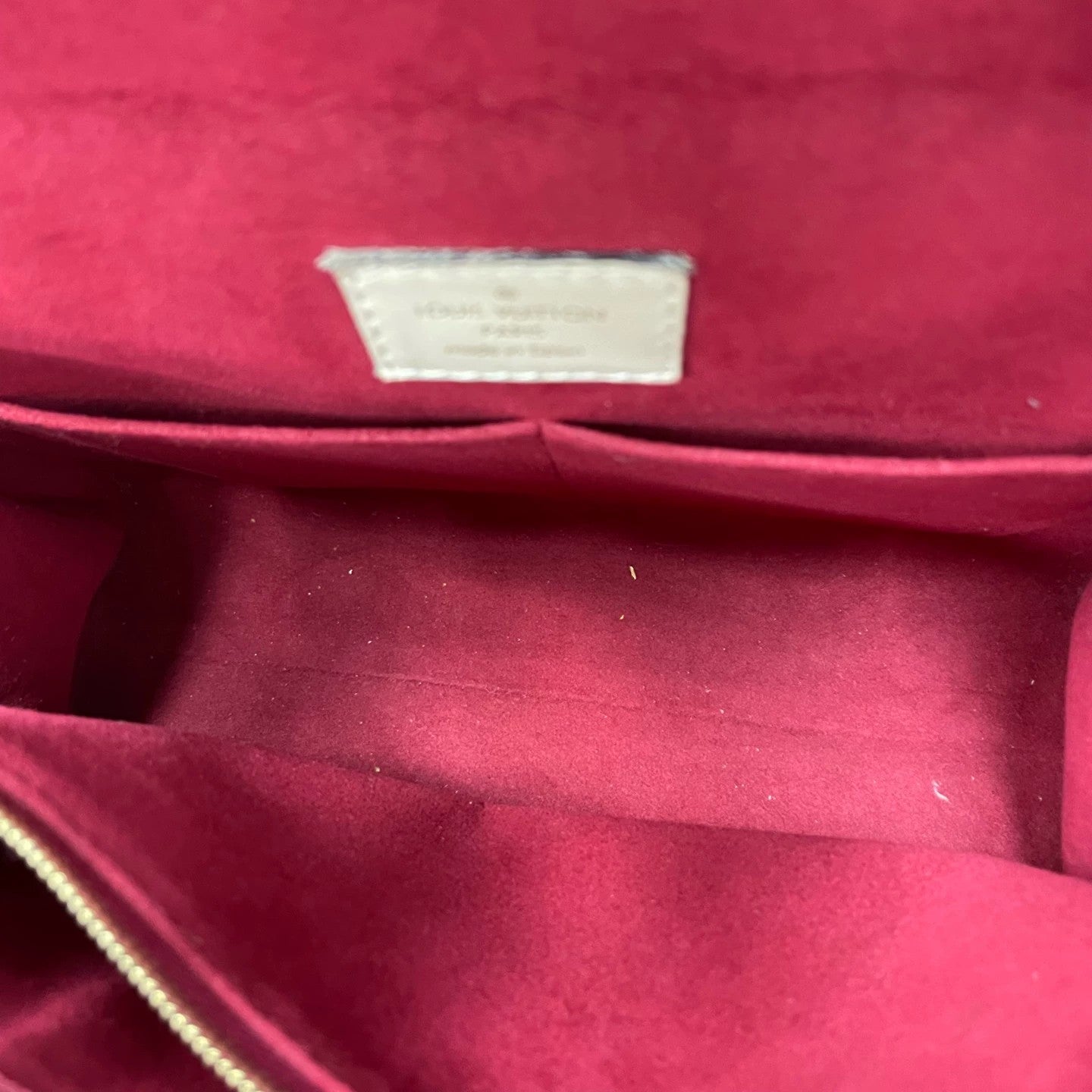 Louis Vuitton - Cluny BB - Monogram coated canvas and cowhide leather - Red, Brown, and Navy - (small)