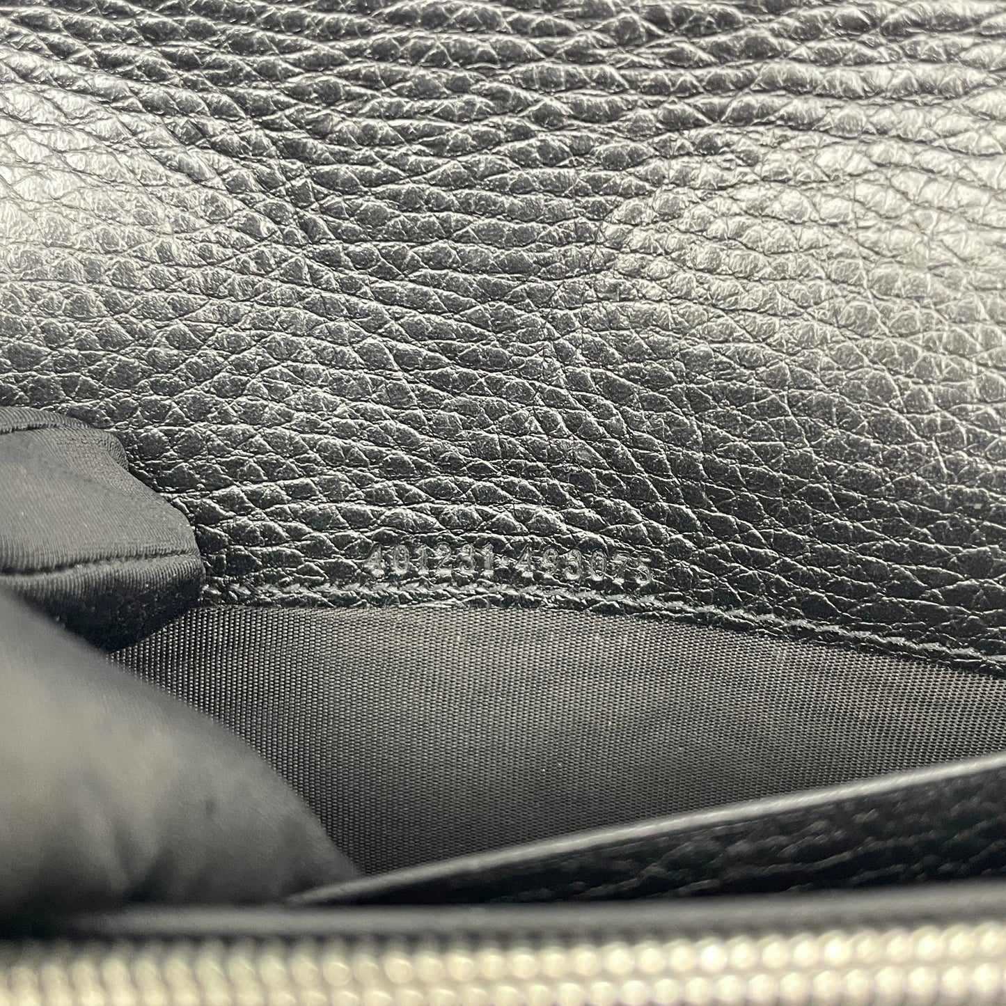 Gucci - Dionysus Wallet on Chain (WOC) - Grained leather - Black - (Small)