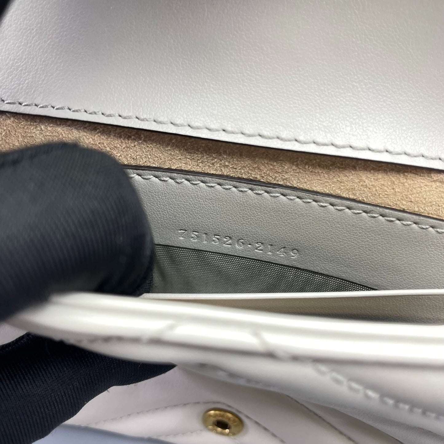 Gucci - GG Marmont - Leather - Beige - (mini)