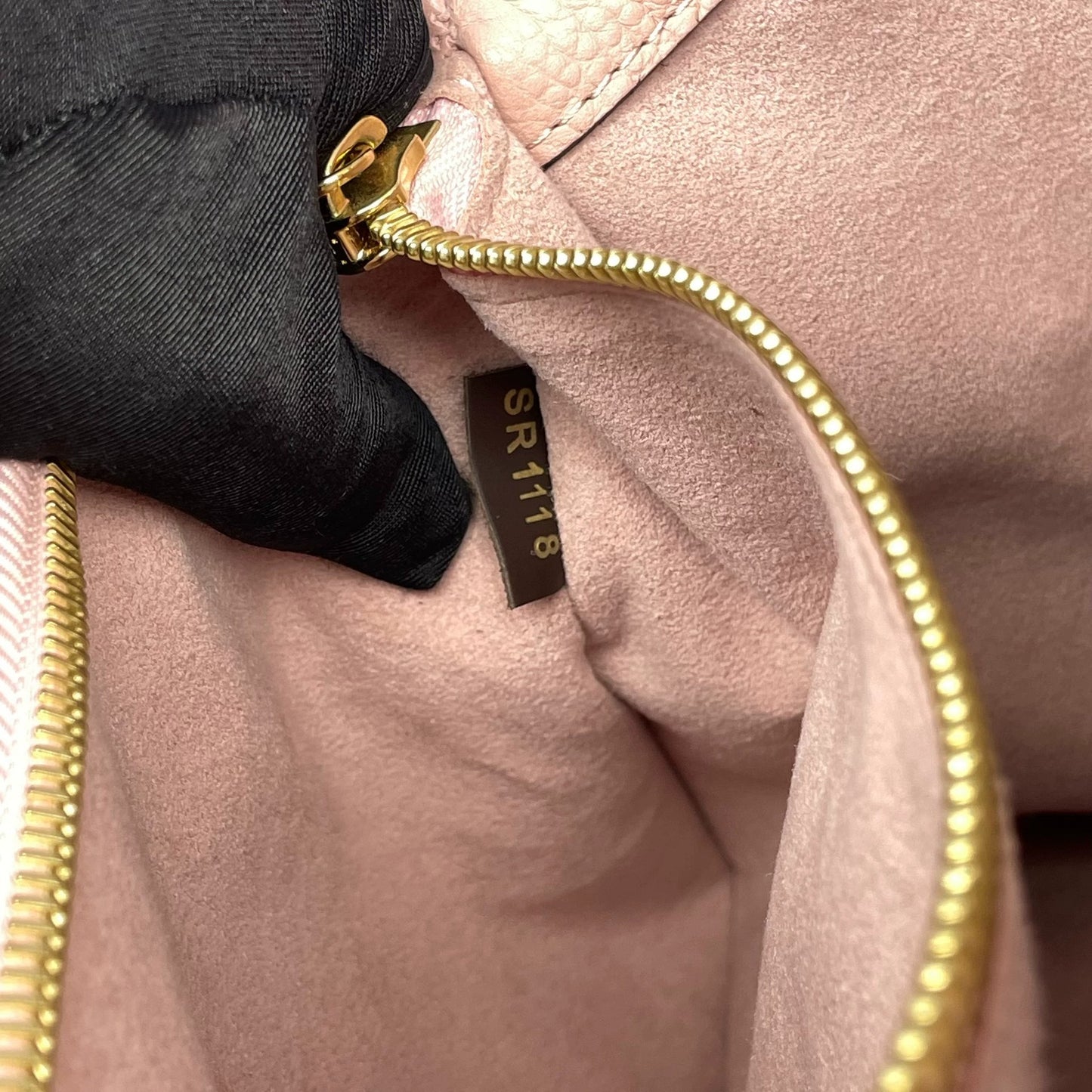 Louis Vuitton - Brittany - Damier Ebene coated canvas with grained leather trim - Brown and Pink - (medium)