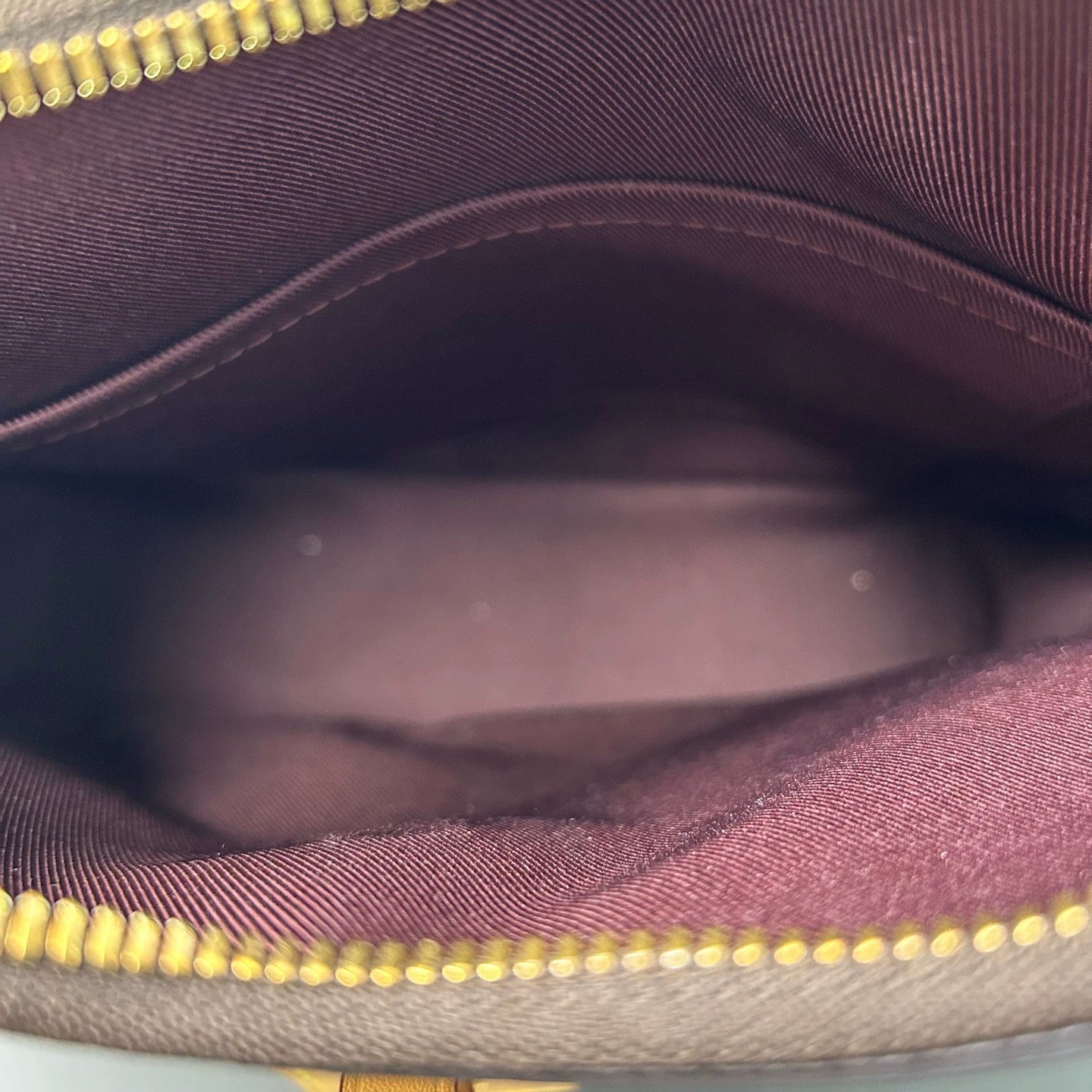 Louis Vuitton - Odeon PM - Monogram coated canvas with natural Vachetta leather trim - Brown - (small)