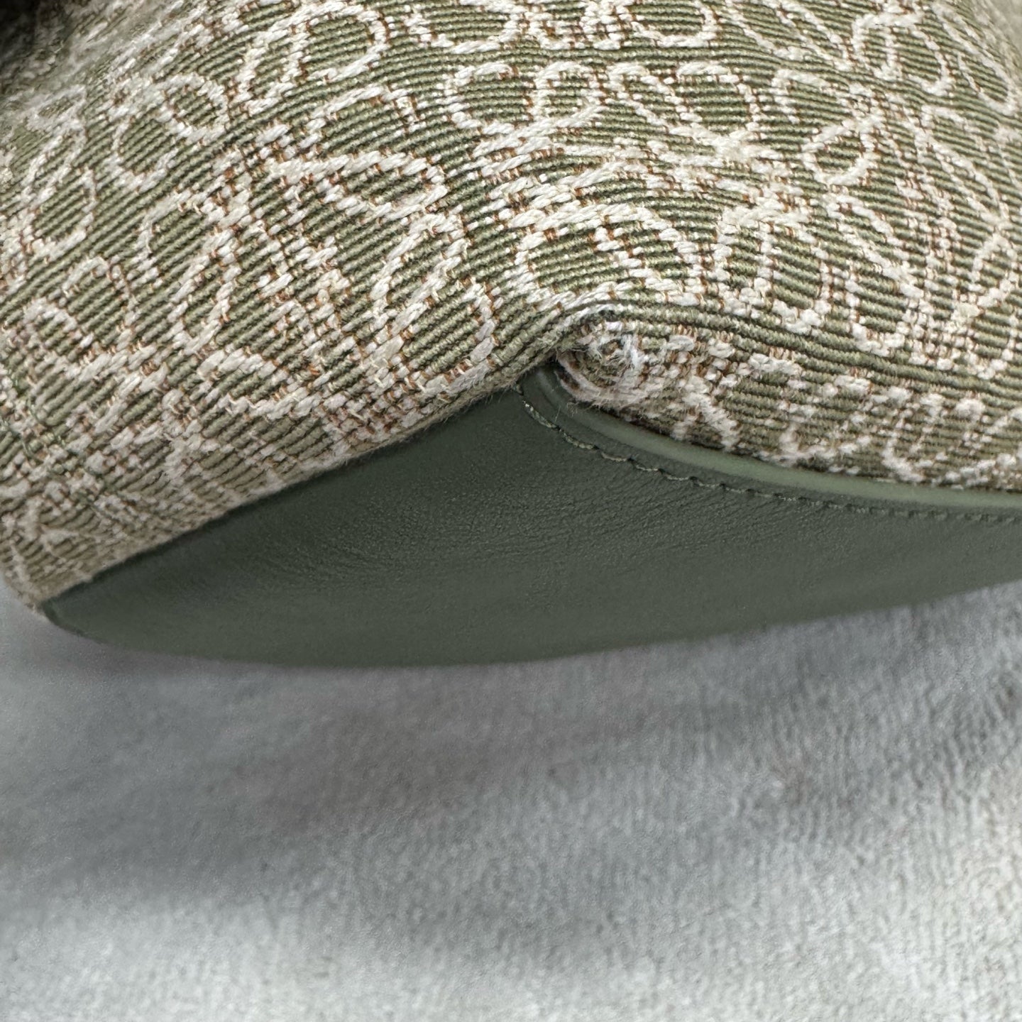 Loewe - Cubi Bag - Cloth - Green - (small)