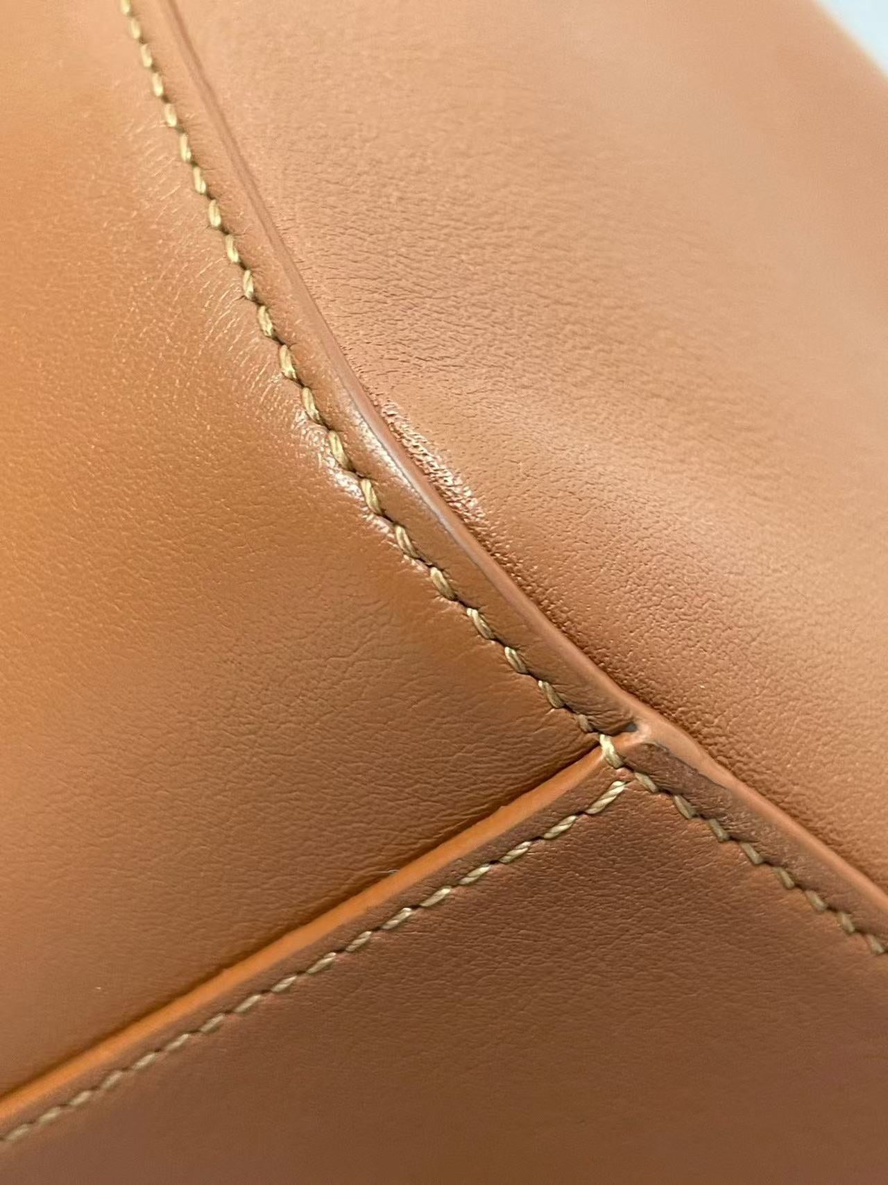 Loewe - Cubi Bag - Leather - Brown - (Small)