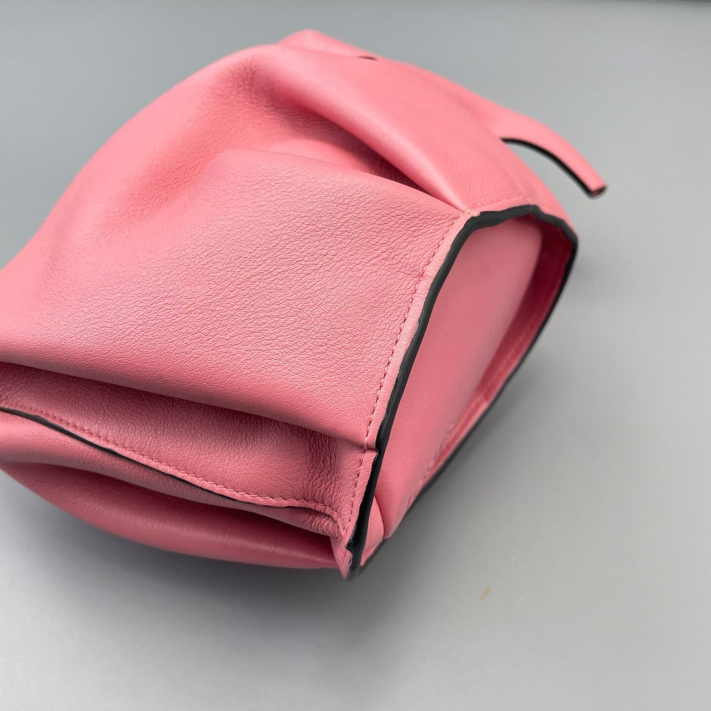 LOEWE - Elephant bag - Grained calfskin leather - Pink - (mini)