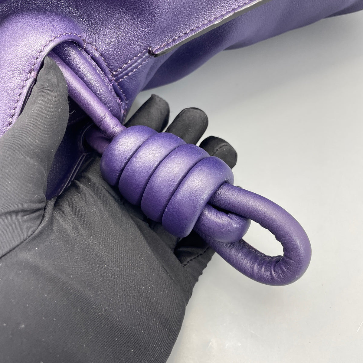 Loewe - Flamenco - Leather - Purple - (large)