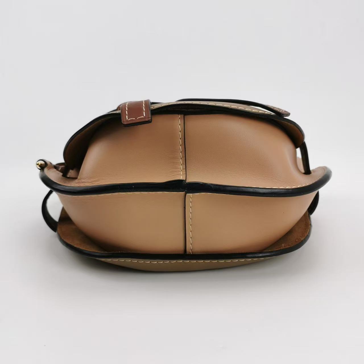 Loewe - Gate Bag Mini - Calfskin leather - Brown - (mini)