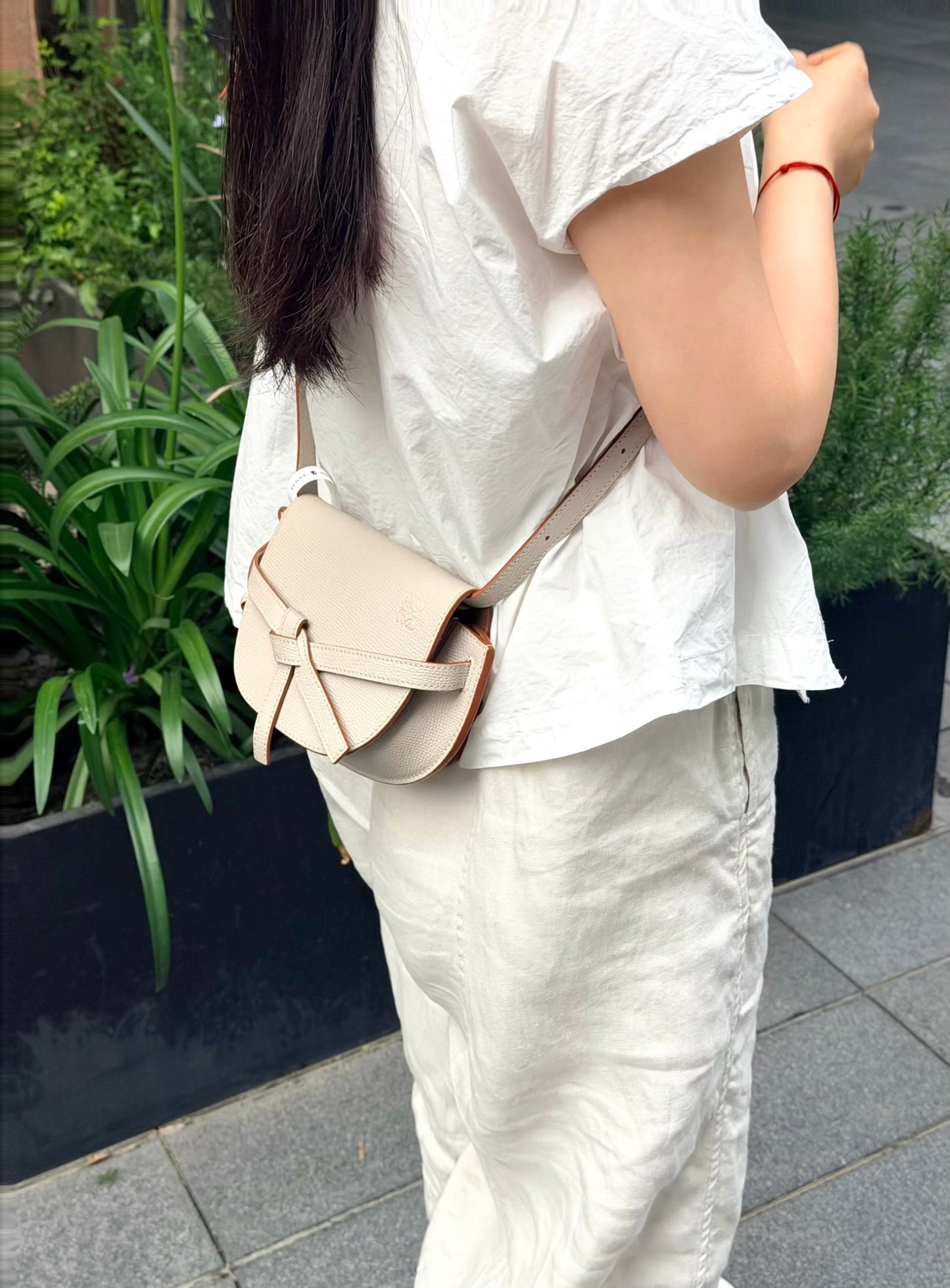 Loewe - Gate - Leather - Beige - (mini)