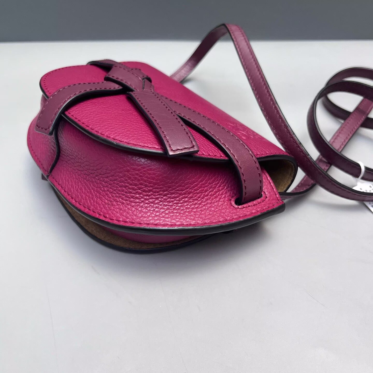 Loewe - Gate Mini - Grained calfskin leather - Pink - (mini)