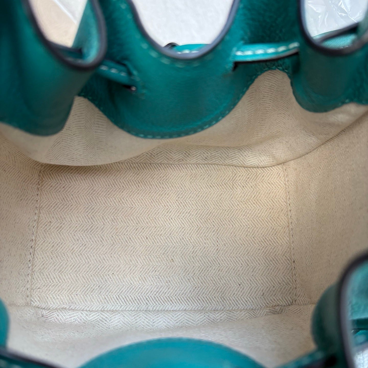 Loewe - Hammock Drawstring Mini Bag - Leather - Green - (mini)