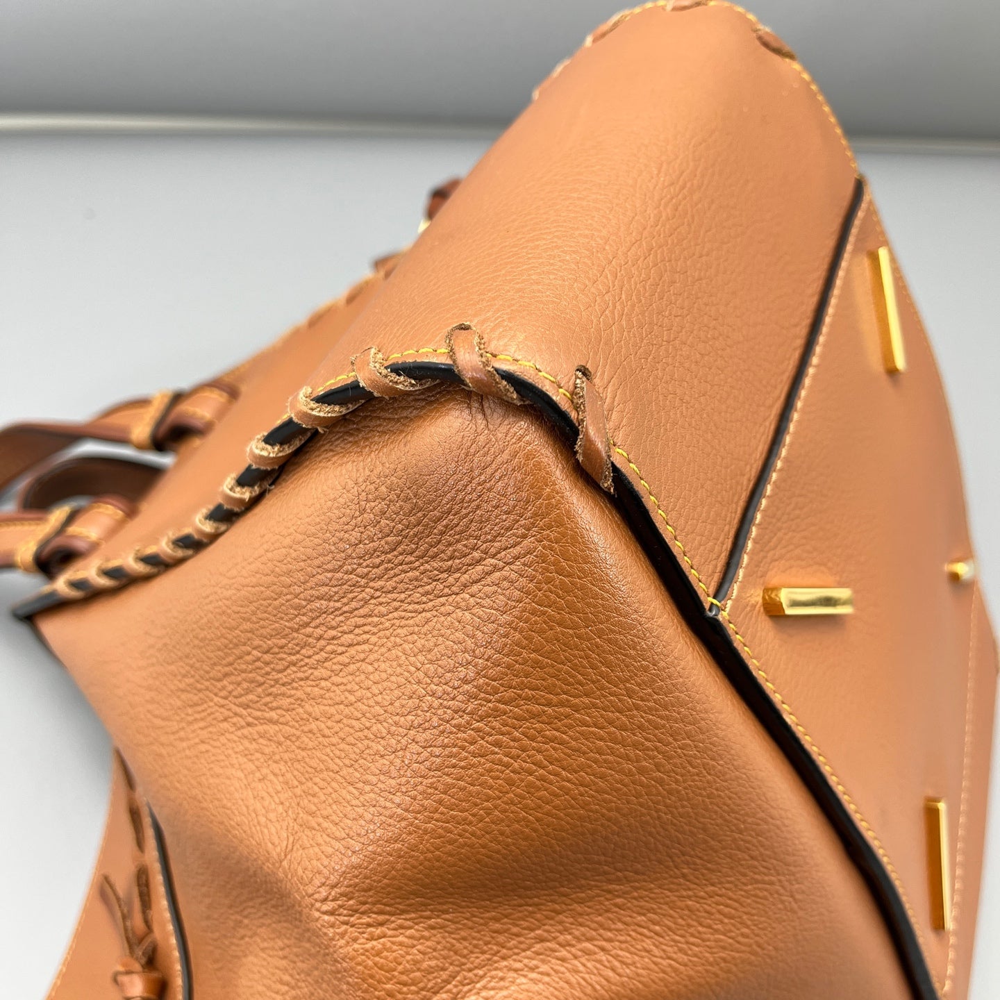LOEWE - Hammock Handbag - Leather - Brown - (Small)