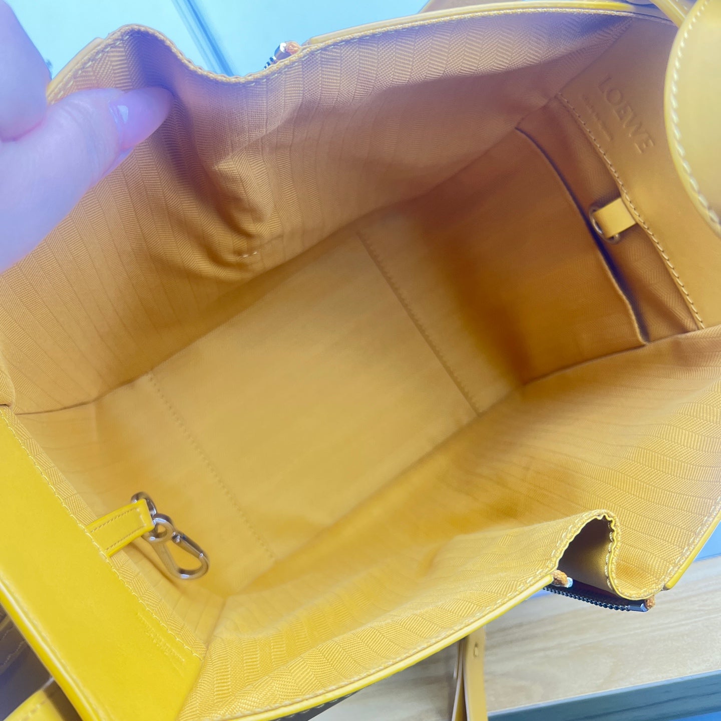 Loewe - Hammock - Leather - Yellow - (small)