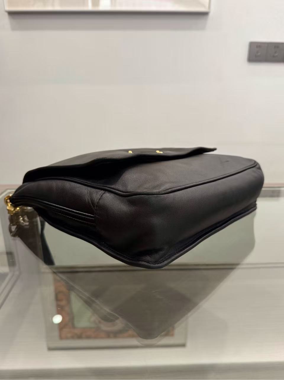 Loewe - Other - Lambskin leather - Black with Gold-Tone Hardware - (medium)