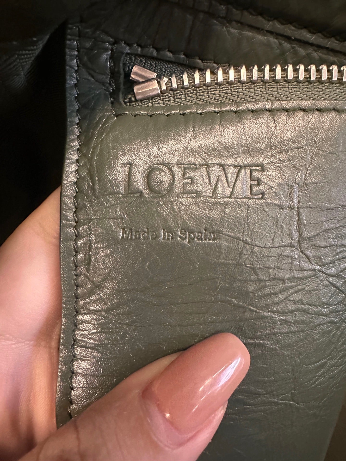 Loewe - Other - Leather - Green - (large)