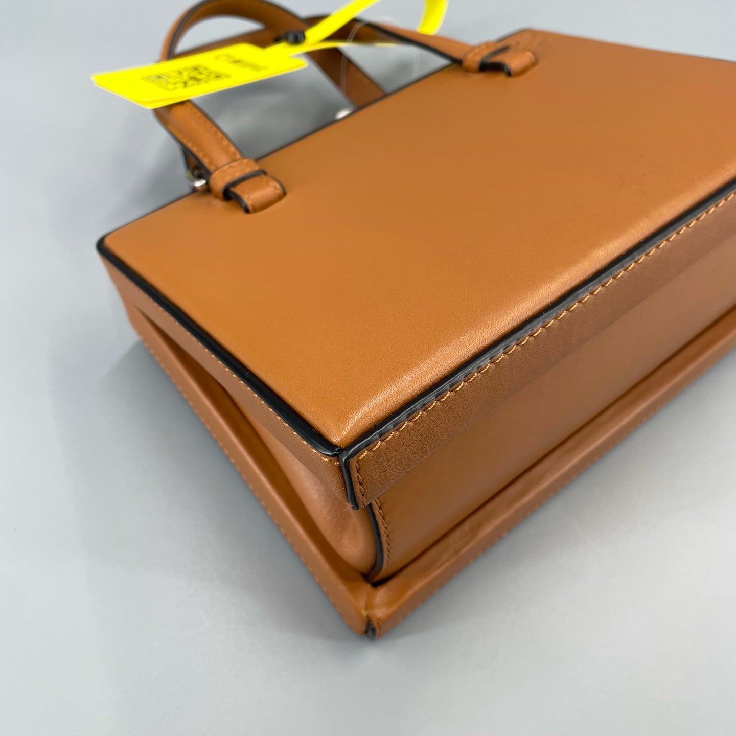 LOEWE - Postal Box Bag - Leather - Brown - (small)