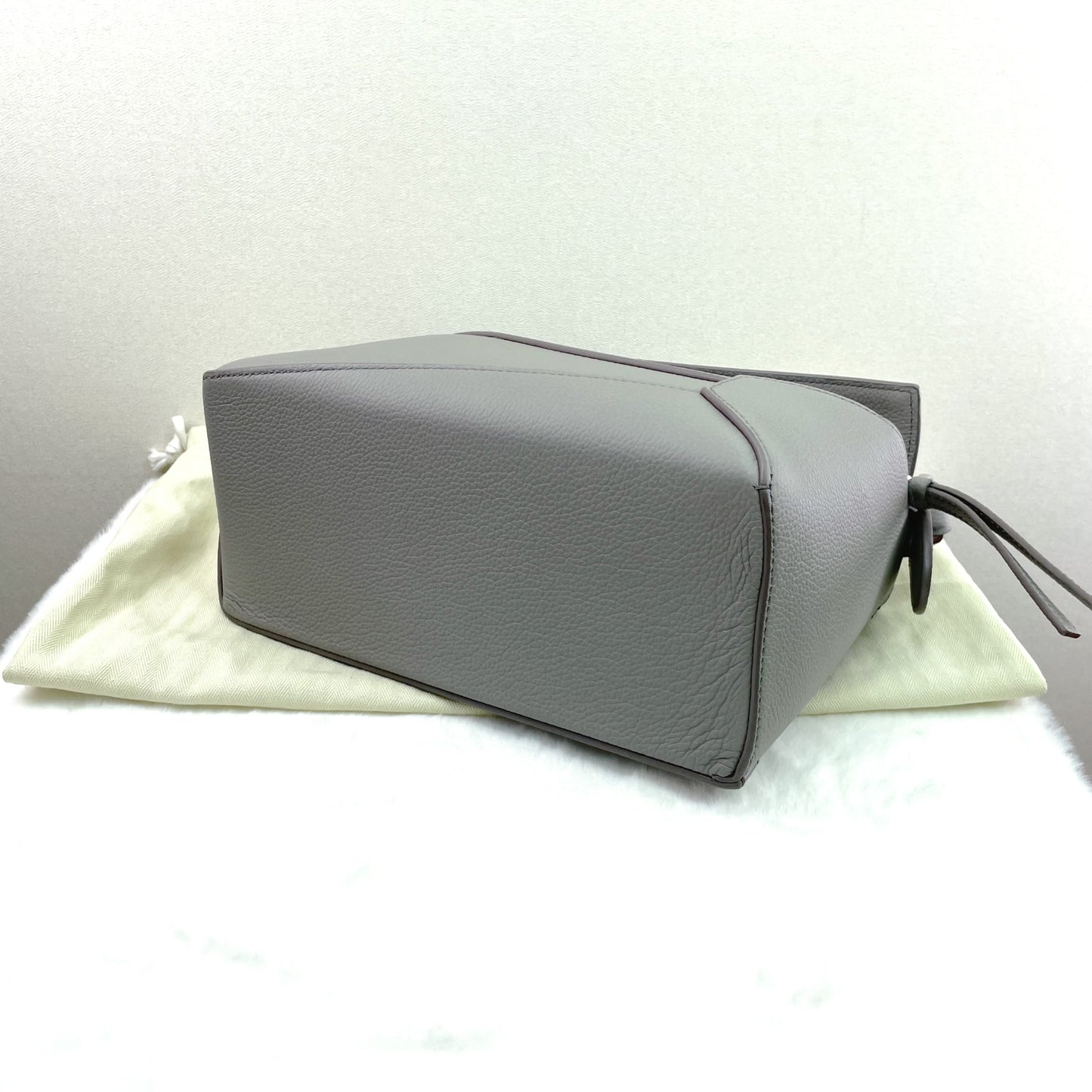 Loewe - Puzzle Edge - Leather - Grey - (small)