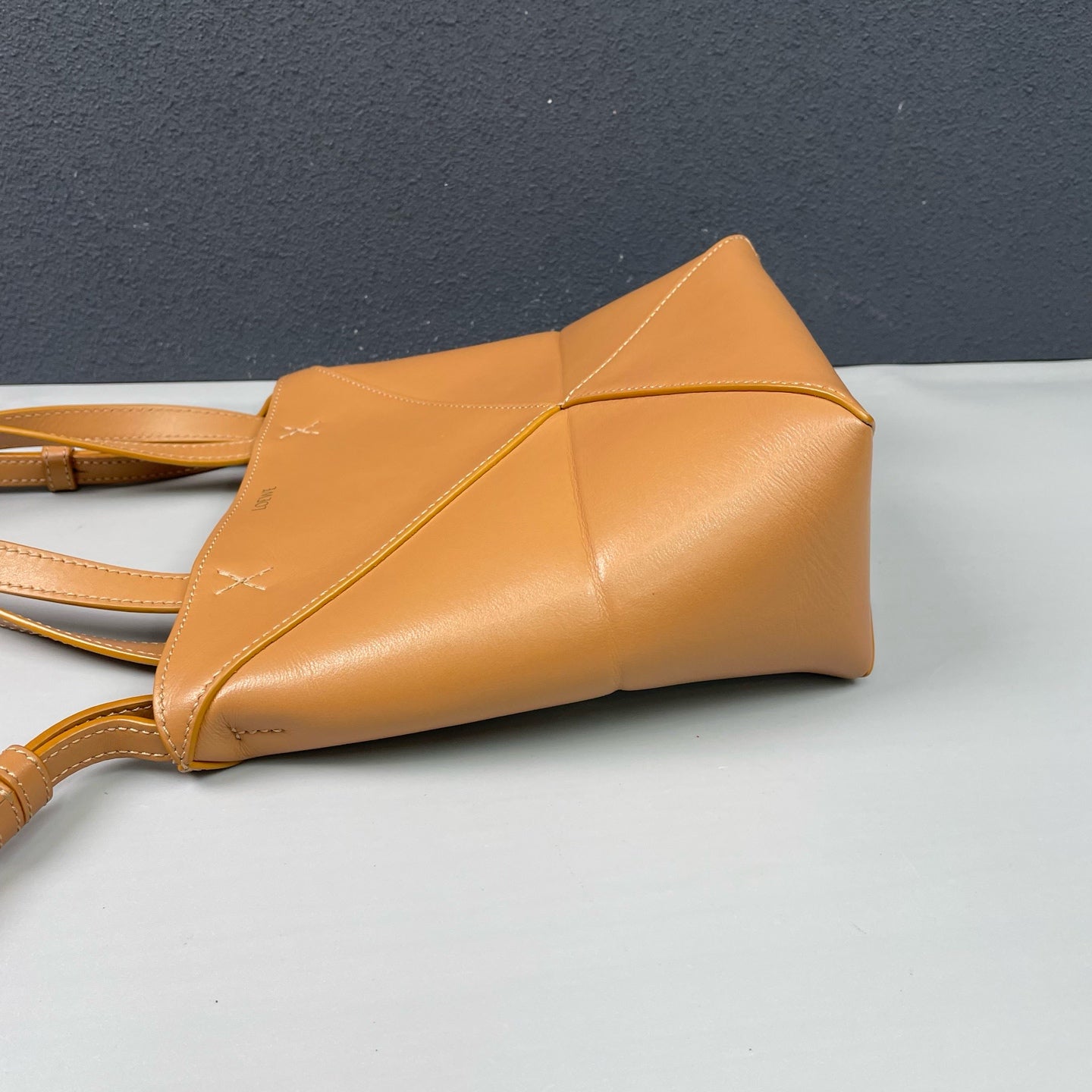 Loewe - Puzzle Fold Tote Bag - Calfskin leather - Toffee - (Small)