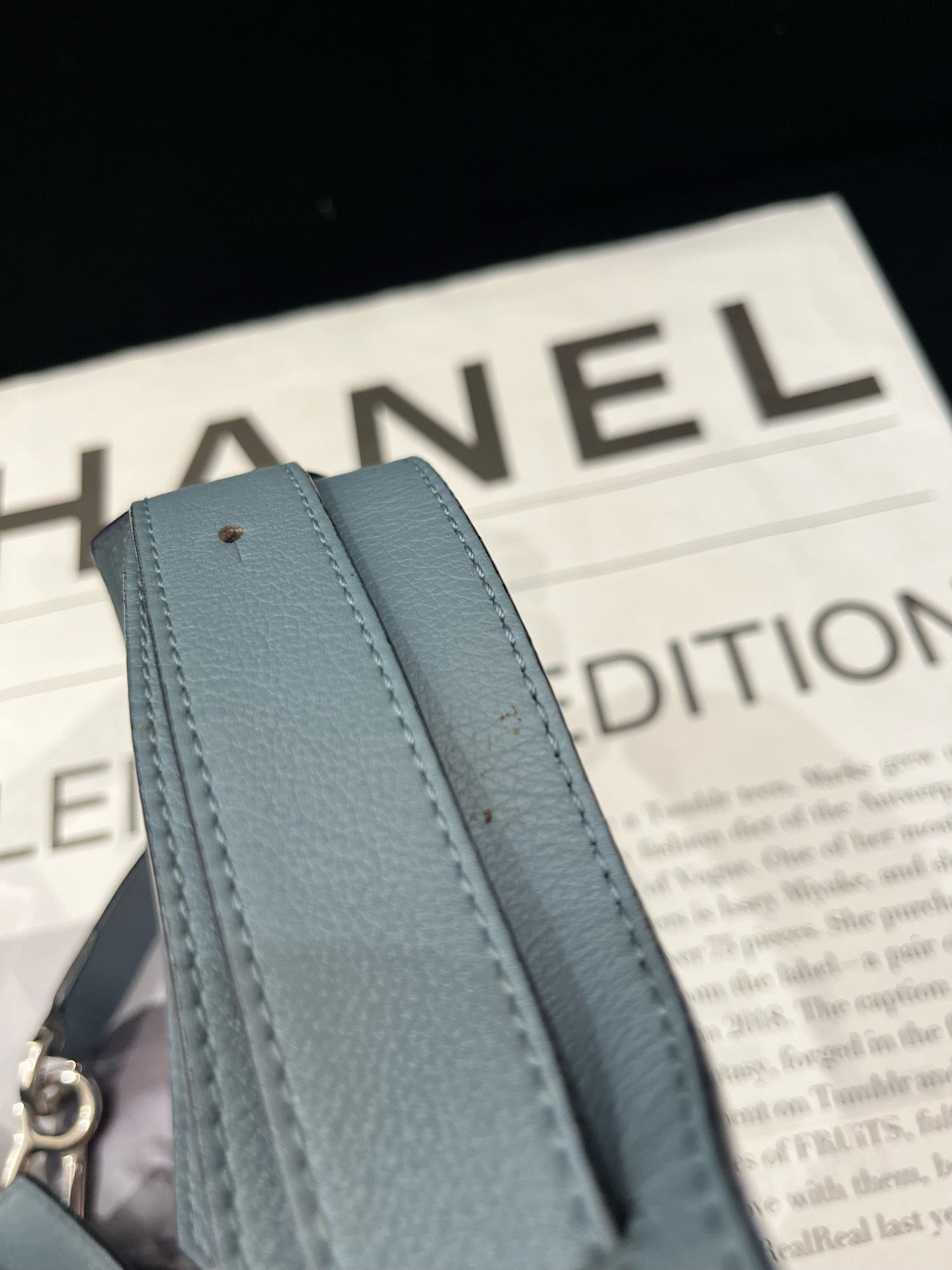 Loewe - Puzzle - Leather - Blue - (small)