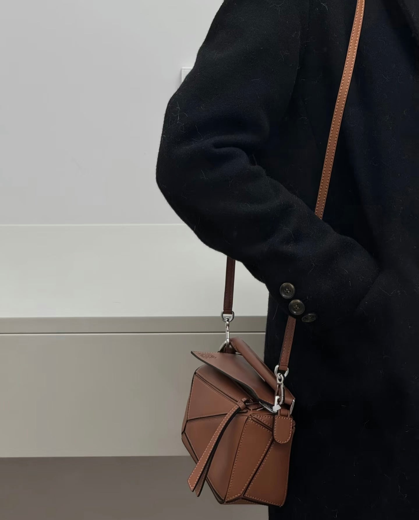 Loewe - Puzzle - Leather - Camel - (mini)