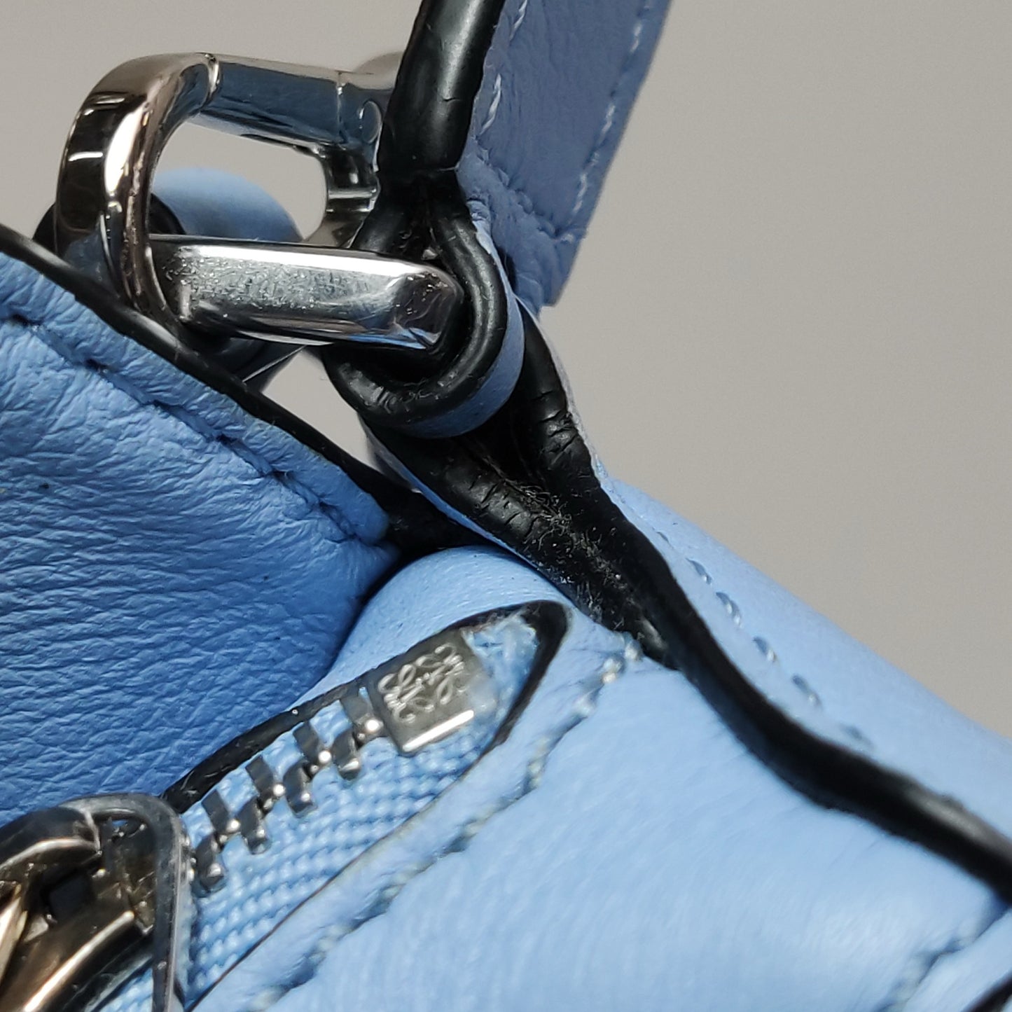Loewe - Puzzle Mini - Leather - Blue - (mini)