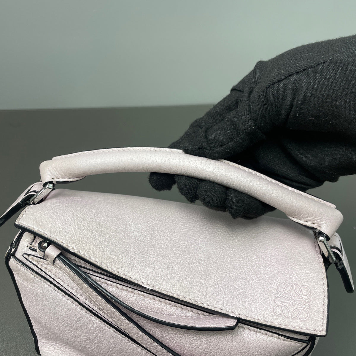 Loewe - Puzzle Mini - Leather - Pink - (mini)