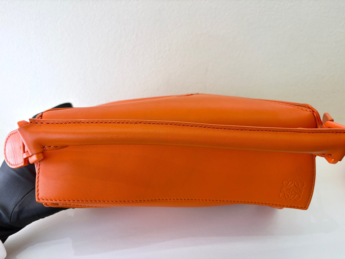 Loewe - Puzzle Small - Leather - Orange - (small)